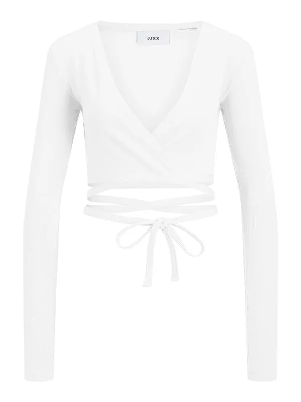 Frances Stretch Wrap Rib Top sold by Plenty product image thumbnail 5