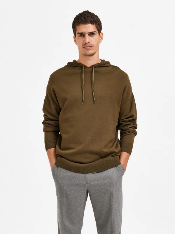 Teller Knit Hoody made by Selected