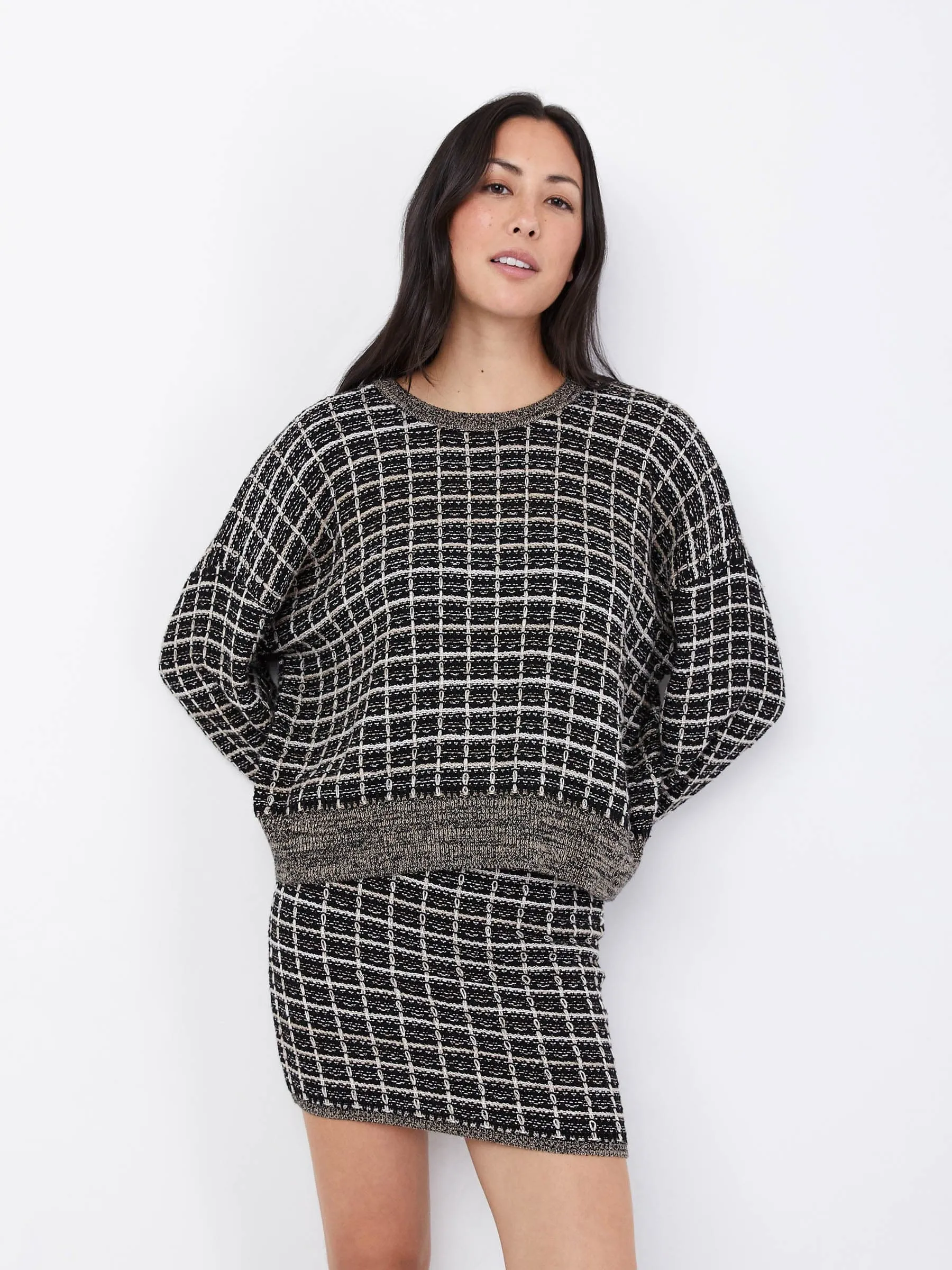 Omari Tweed Mini Skirt sold by Plenty product image thumbnail 2