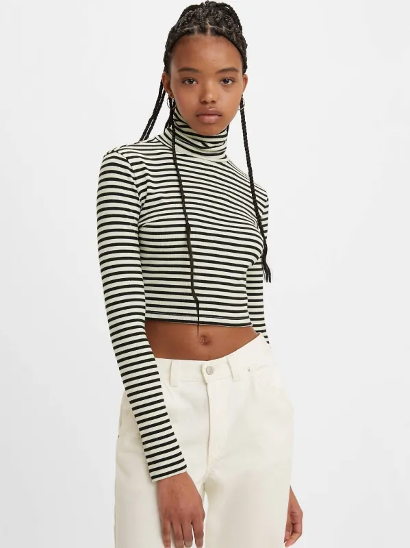 Oriel Stripe Turtleneck sold by Plenty