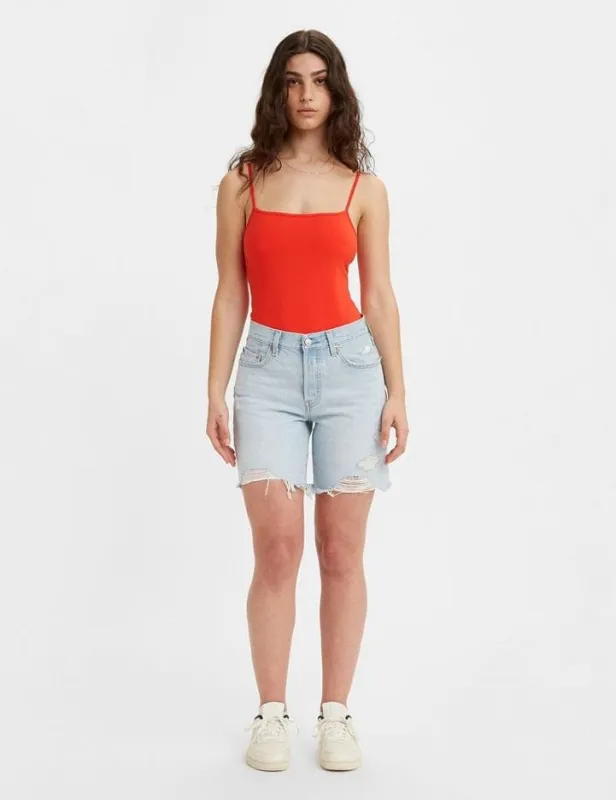 501 90's Shorts - Light Indigo Destructed sold by Plenty