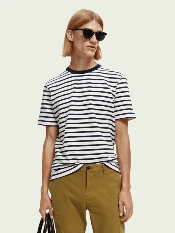 Waffle Jersey Breton Tshirt sold by Plenty