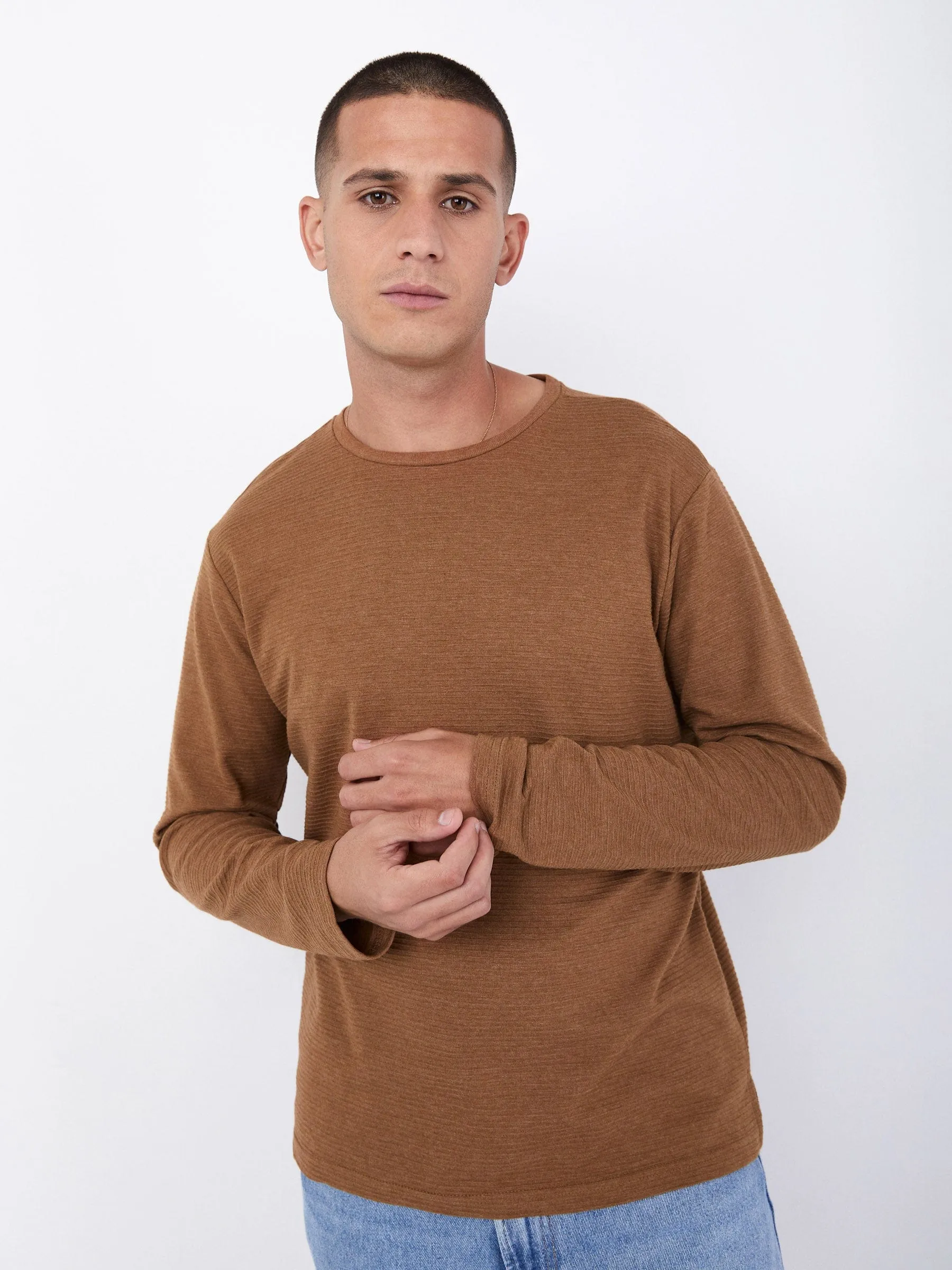 Ottoman Knit Crewneck sold by Plenty
