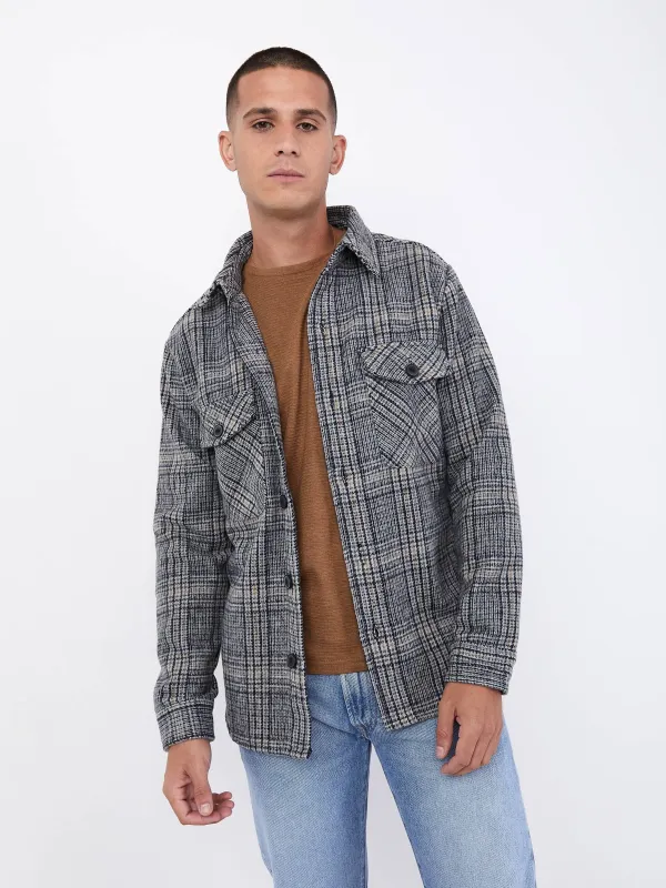 Plaid Shirt Jacket sold by Plenty