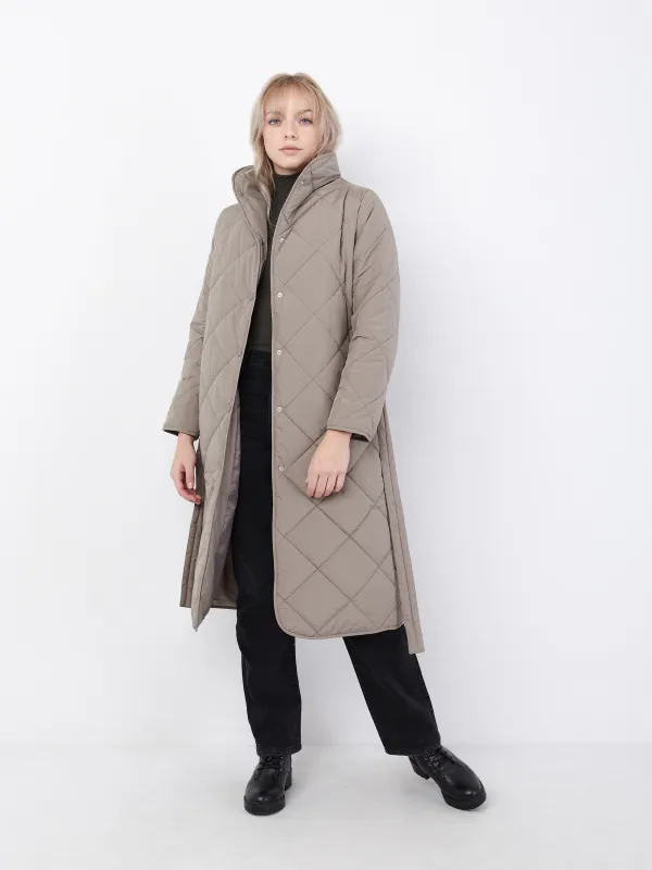 Peyton Tie Coat sold by Plenty