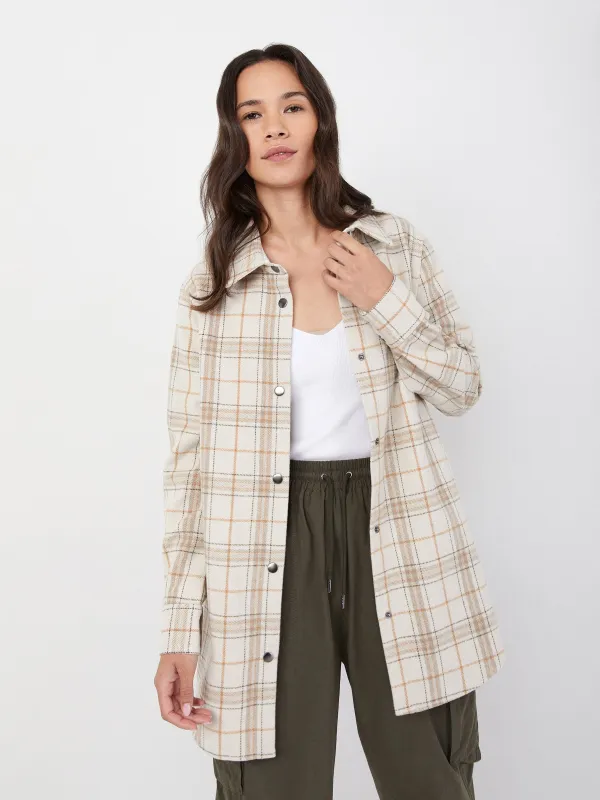 Leva Shacket sold by Plenty