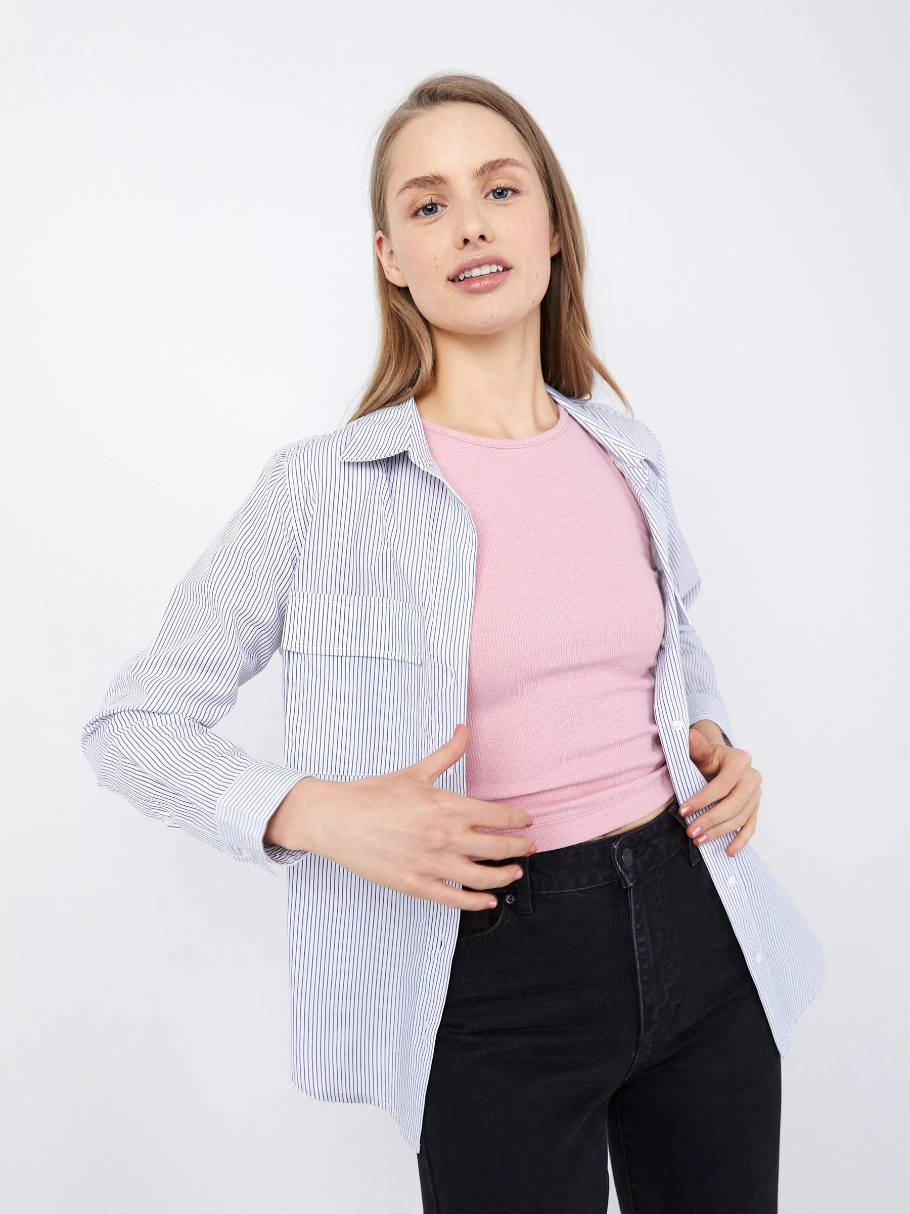 Stripe Lucie Shirt sold by Plenty product image thumbnail 2