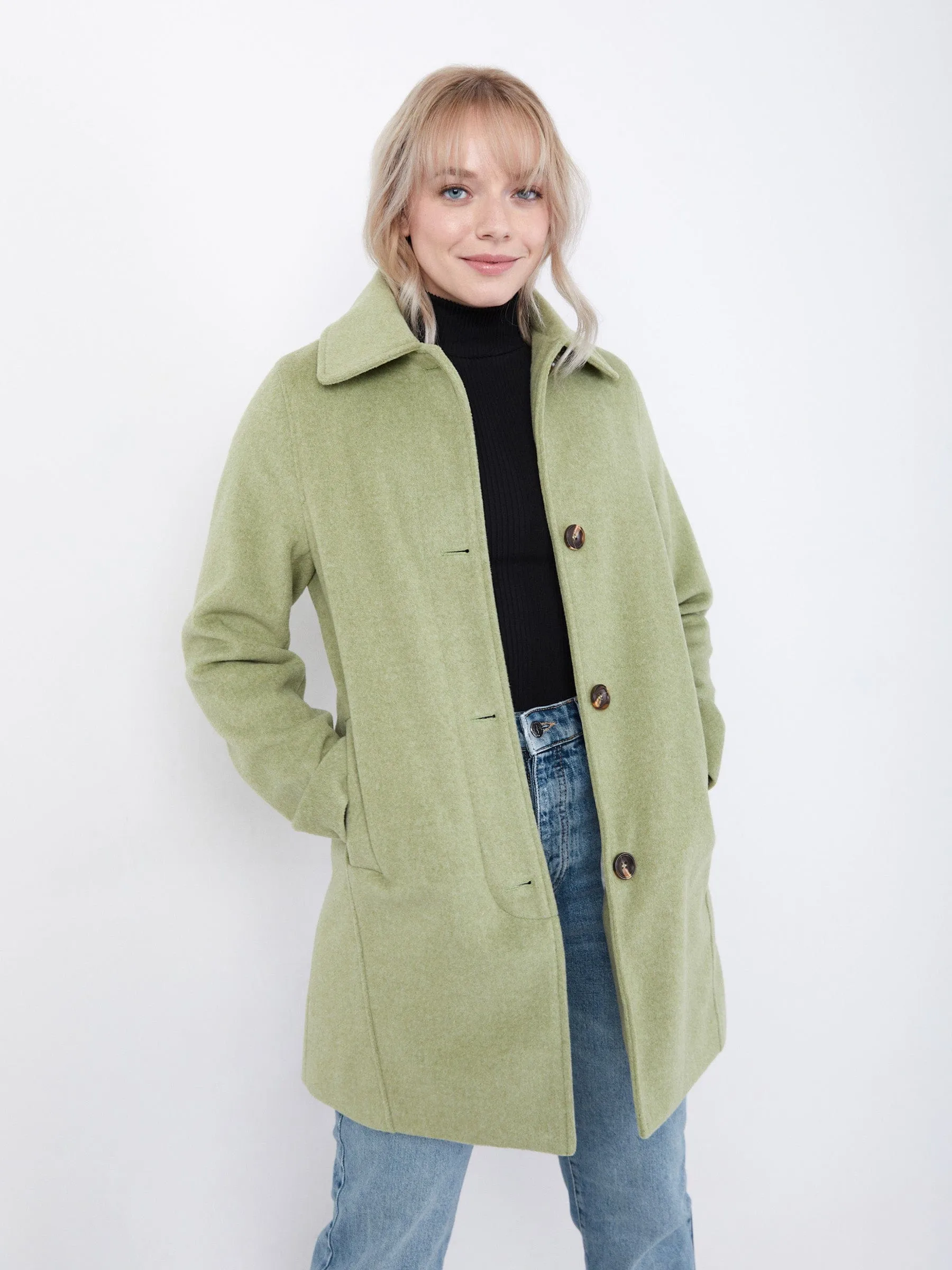 Simon Lined Coat sold by Plenty