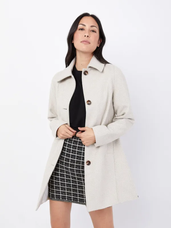 Herringbone Simon Coat sold by Plenty