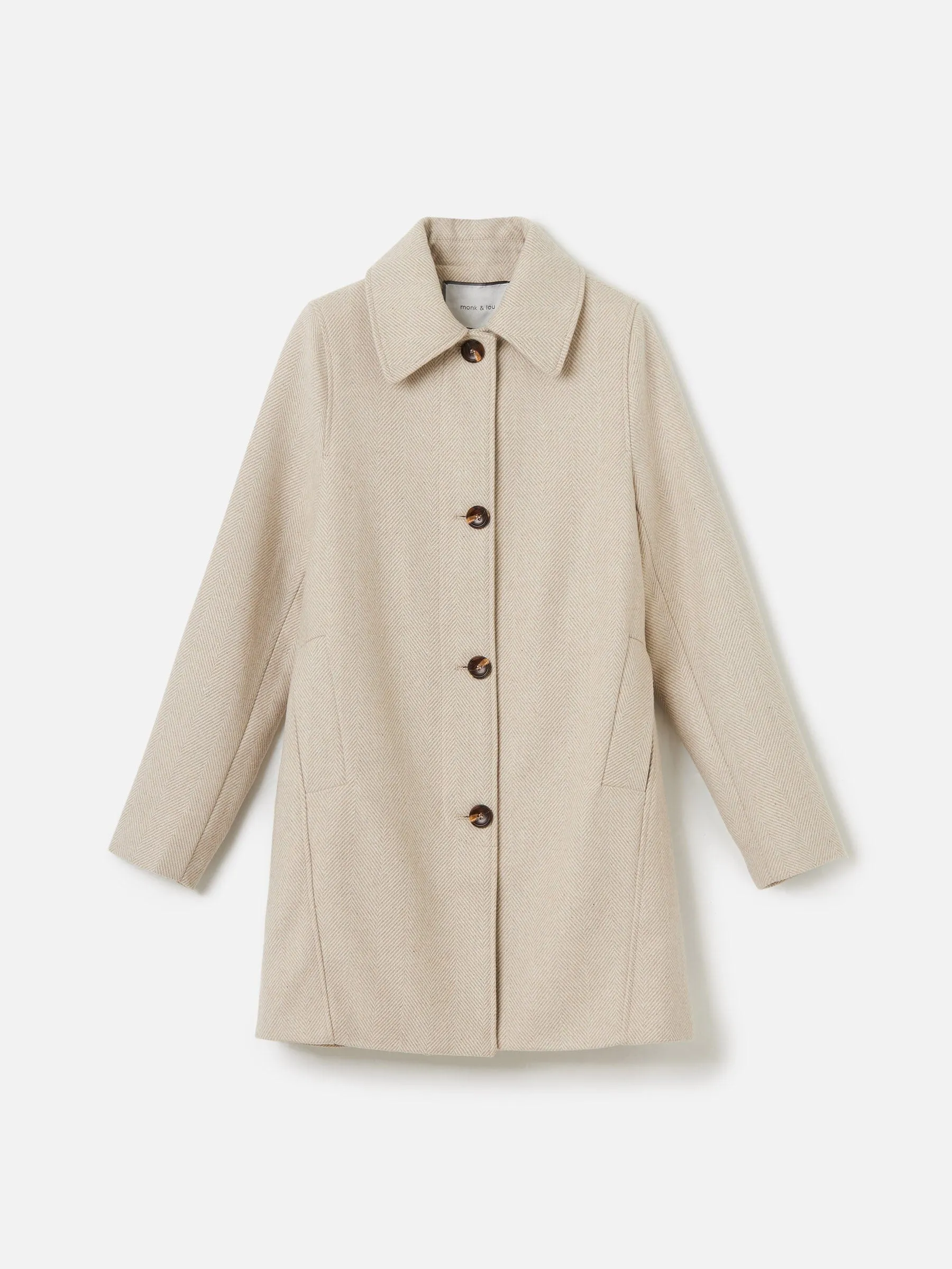 Herringbone Simon Coat sold by Plenty product image thumbnail 3