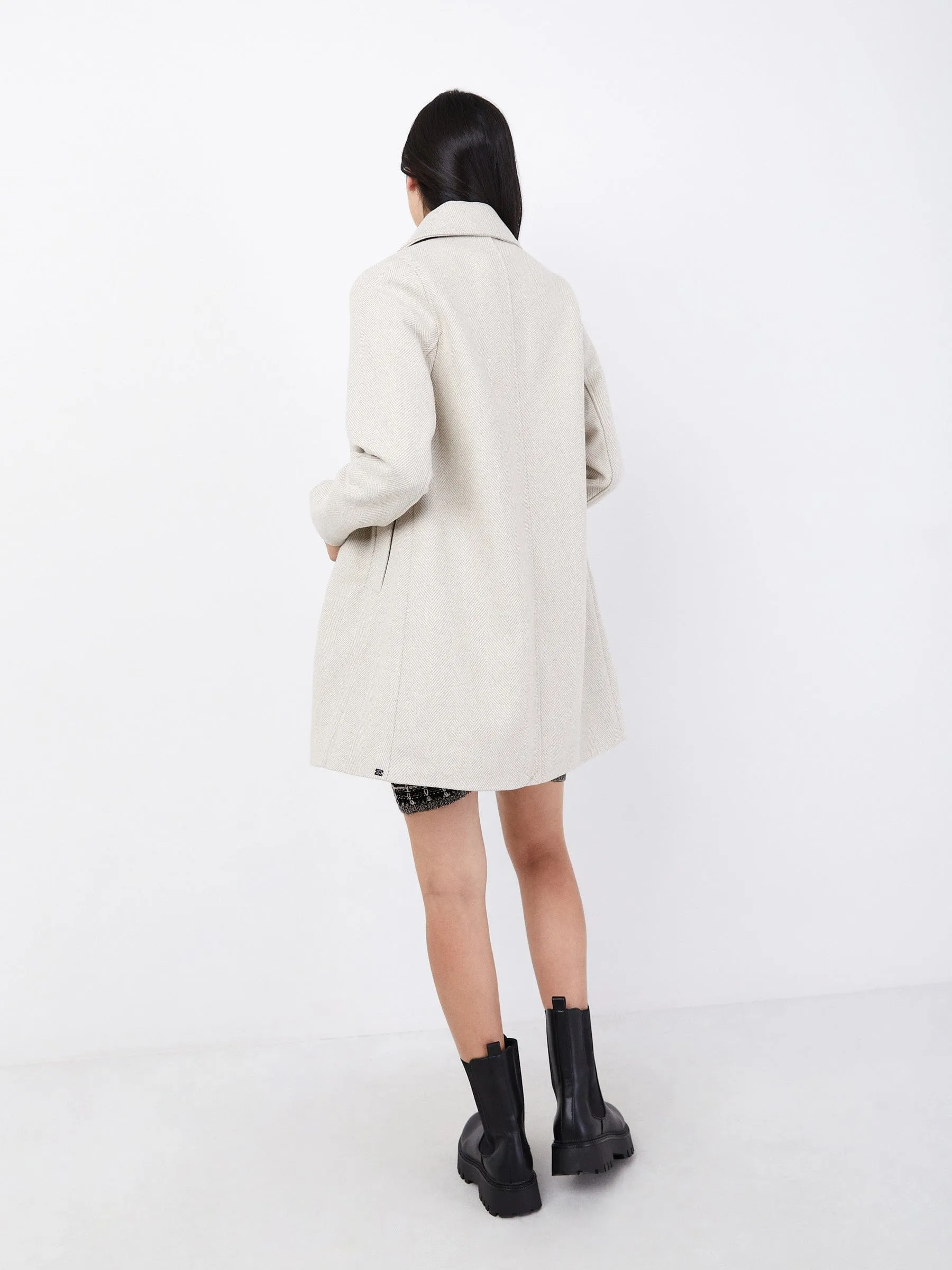 Herringbone Simon Coat sold by Plenty product image thumbnail 2