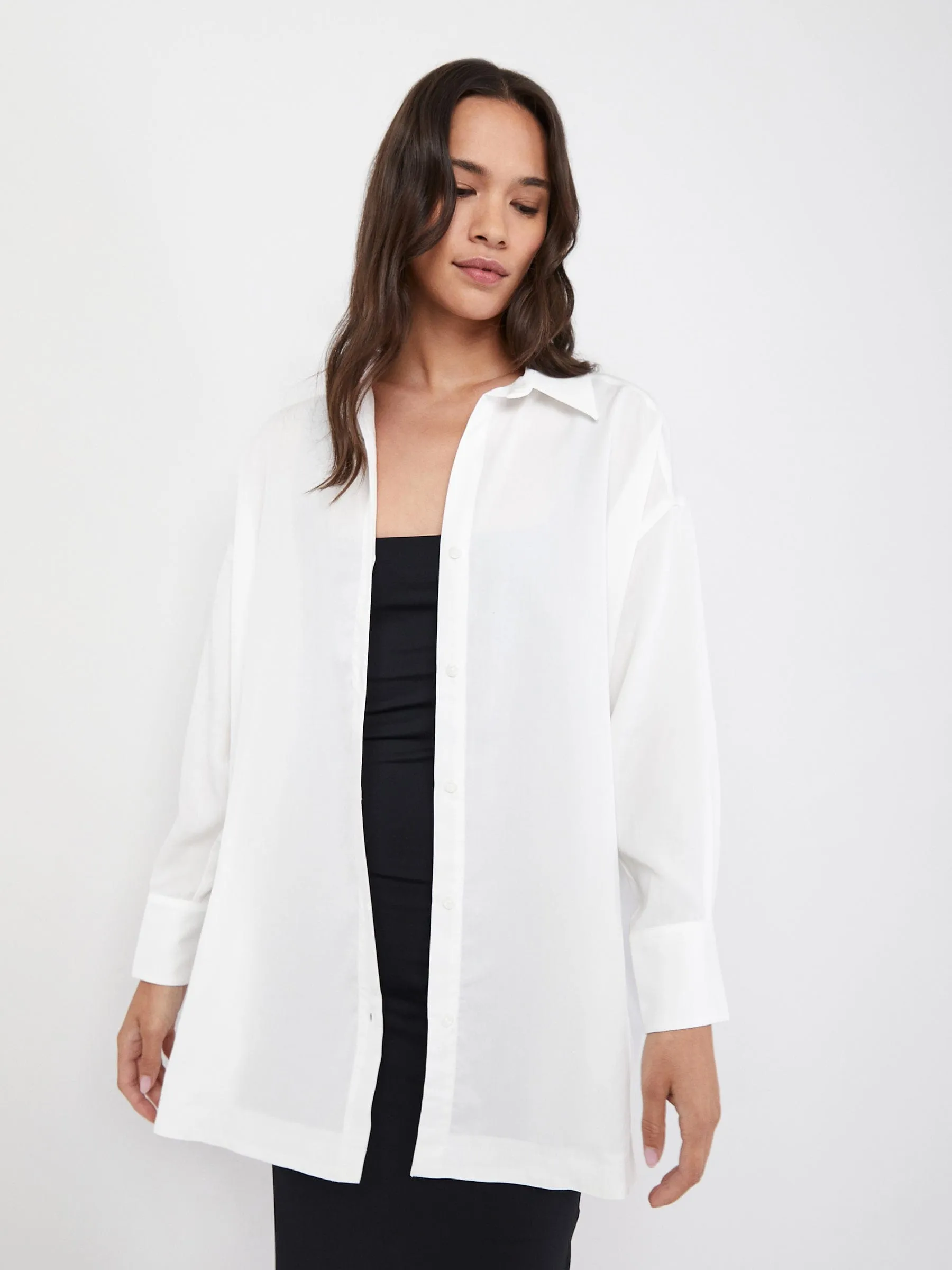 Montel Oversized Shirt sold by Plenty