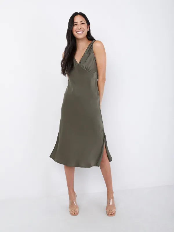 Shira Slip Midi sold by Plenty