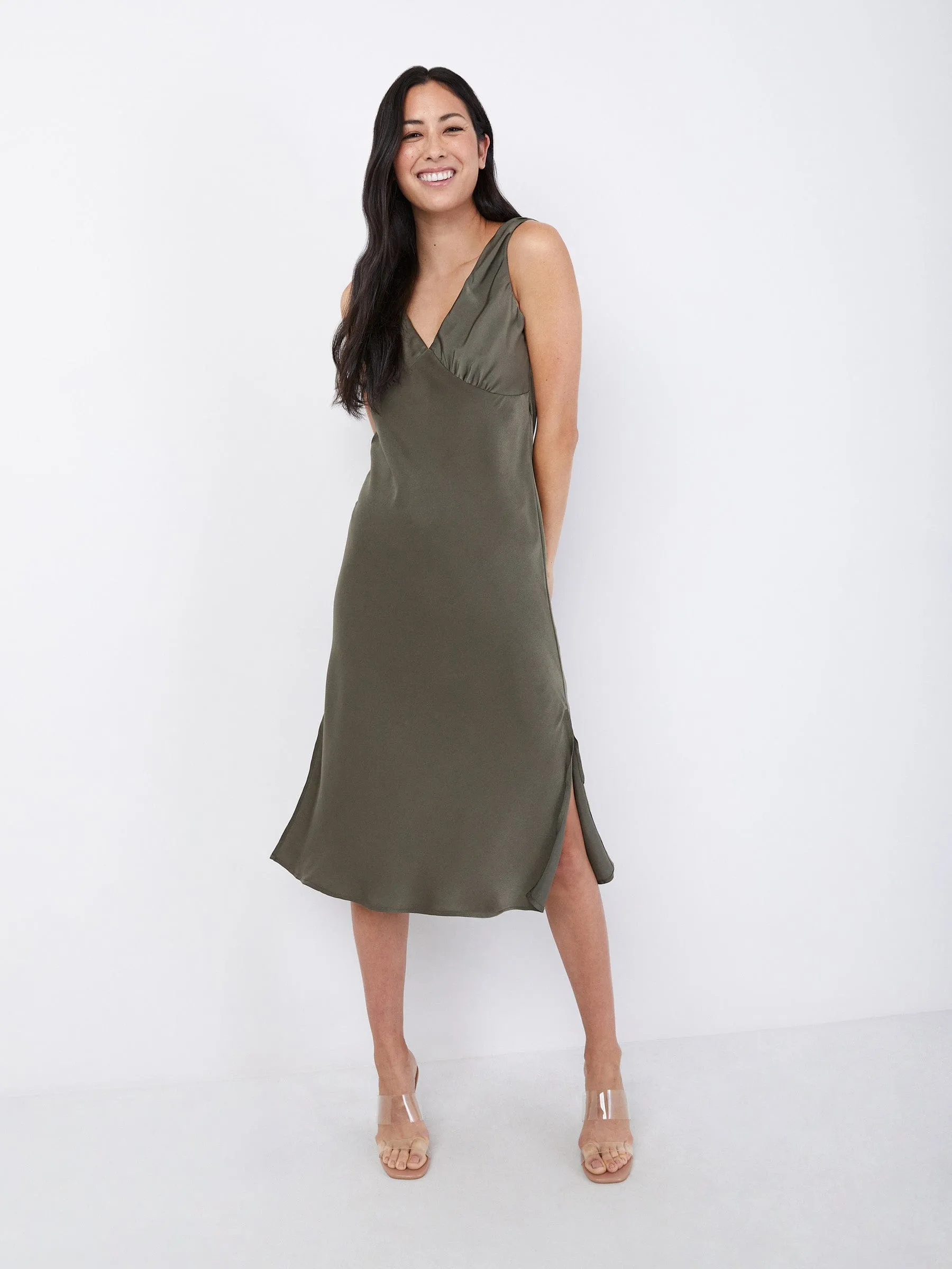 Shira Slip Midi sold by Plenty