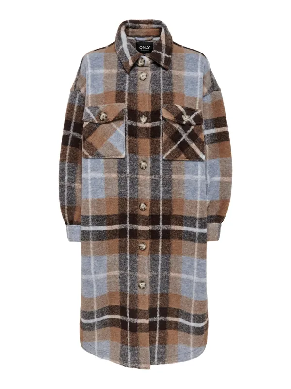 Andrea X-Long Shacket made by Only