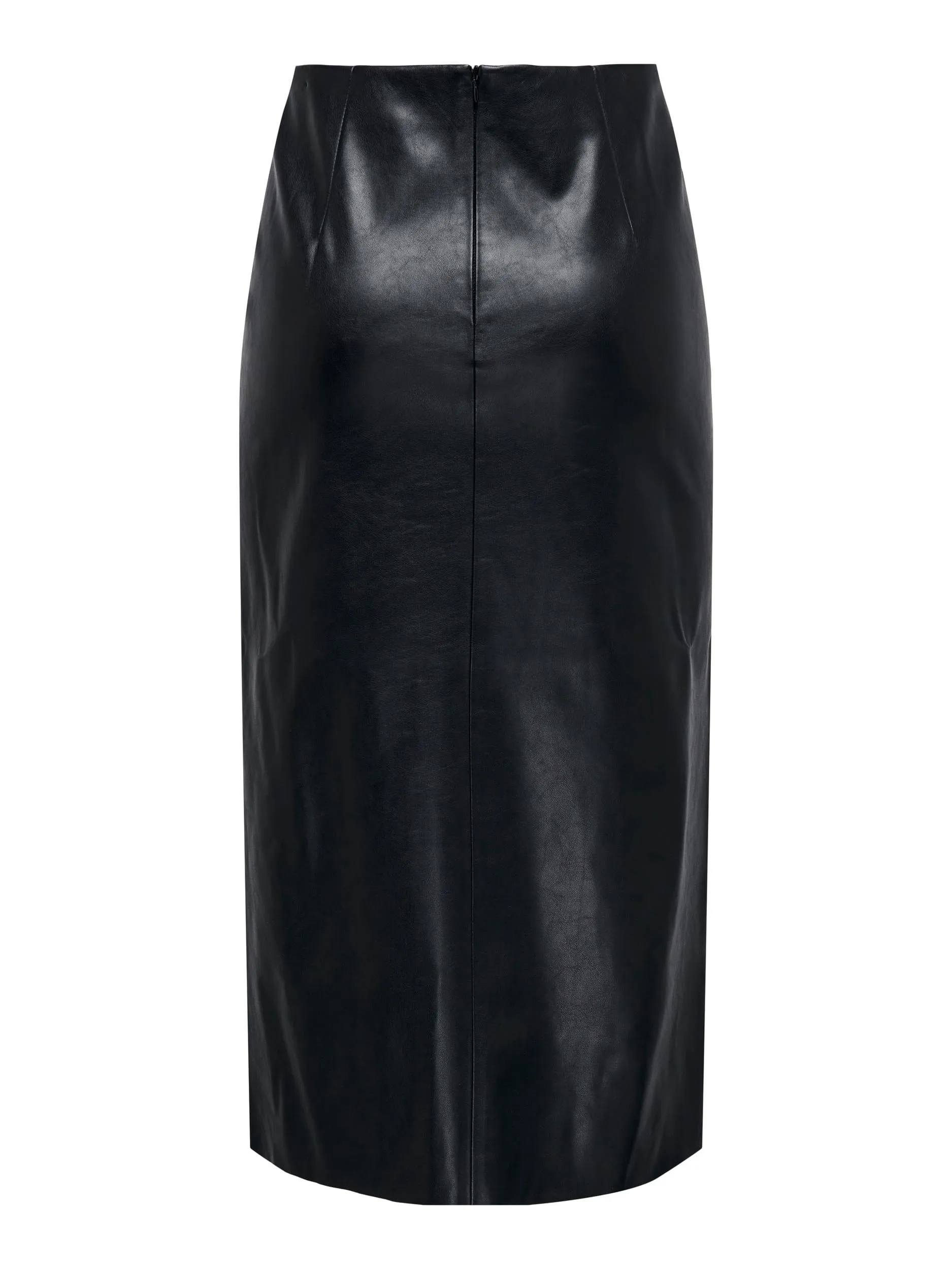 Hanna Faux Leather Skirt sold by Plenty product image thumbnail 4