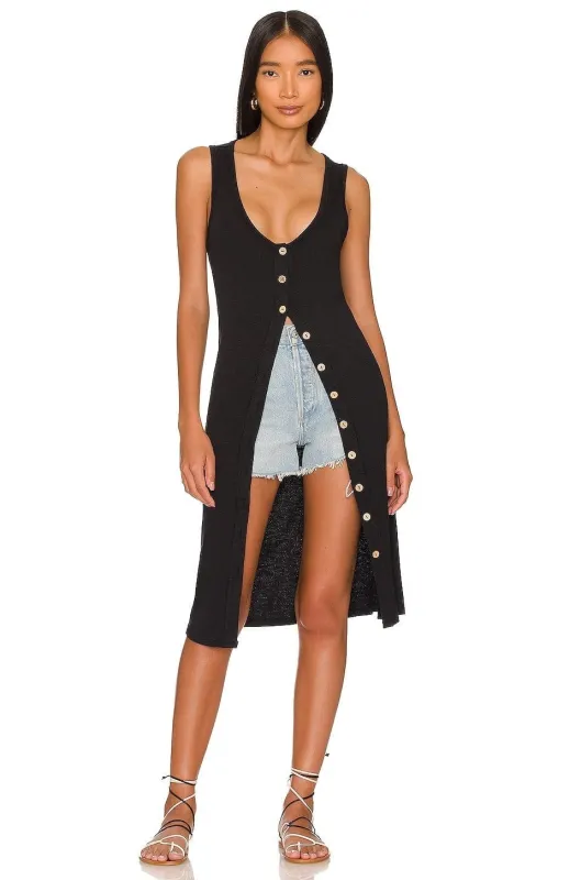 Gia Long Cardi Vest sold by Plenty