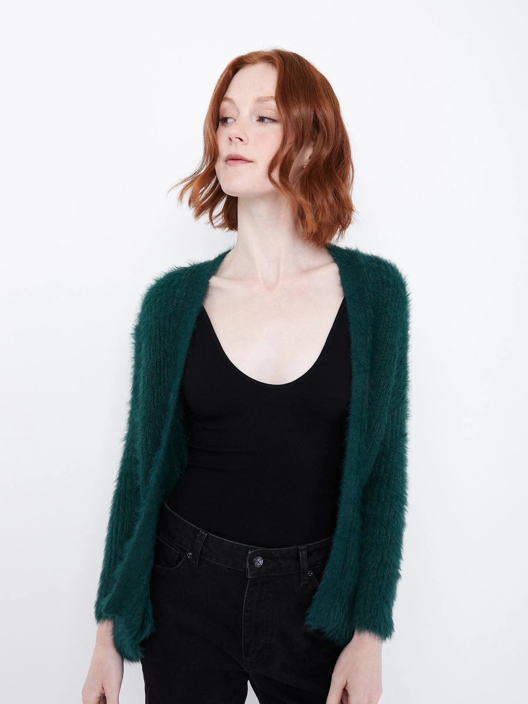 Byrd Open Cardigan sold by Plenty