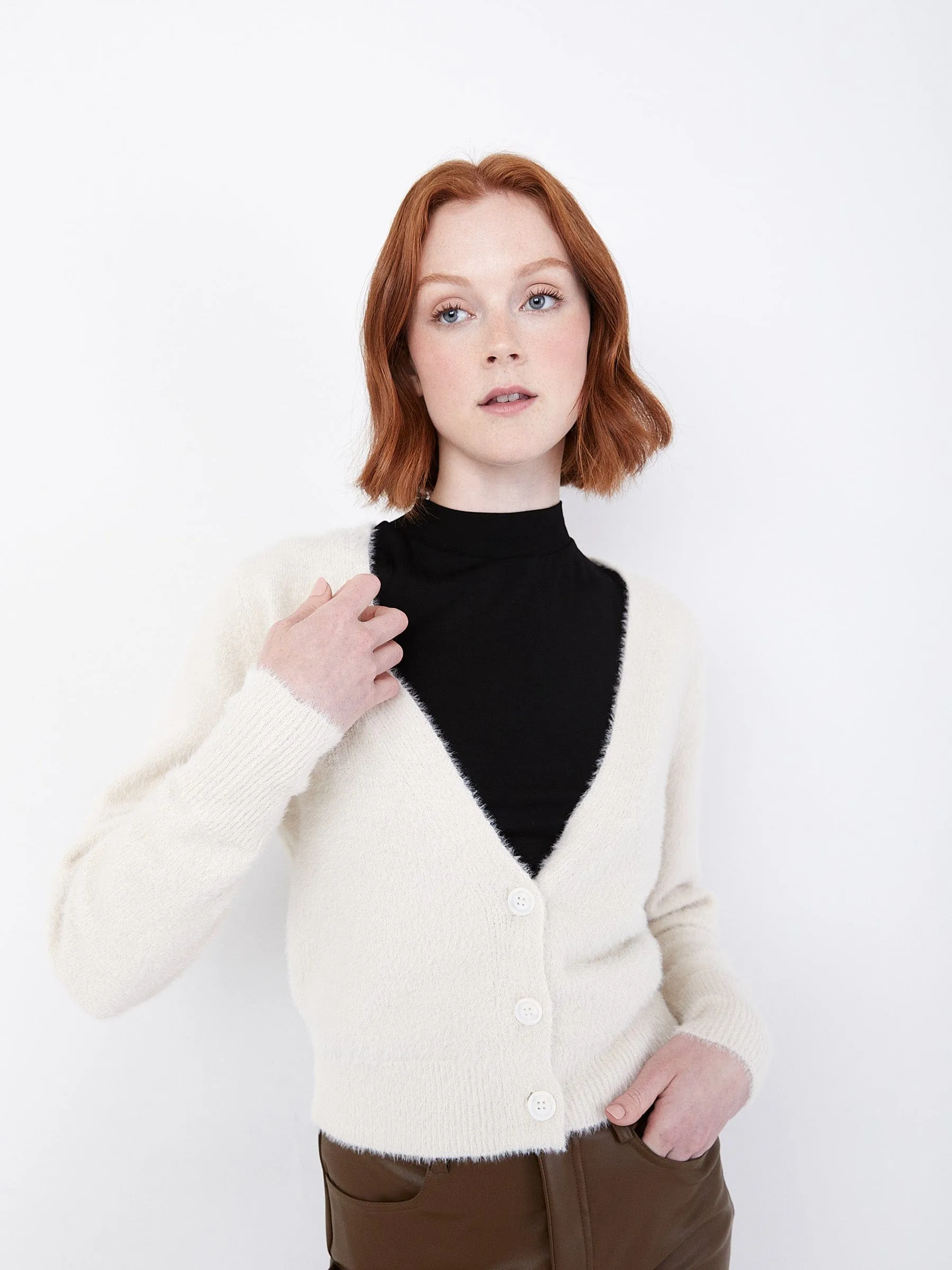 Alicia Fluffy Cardi sold by Plenty product image thumbnail 4