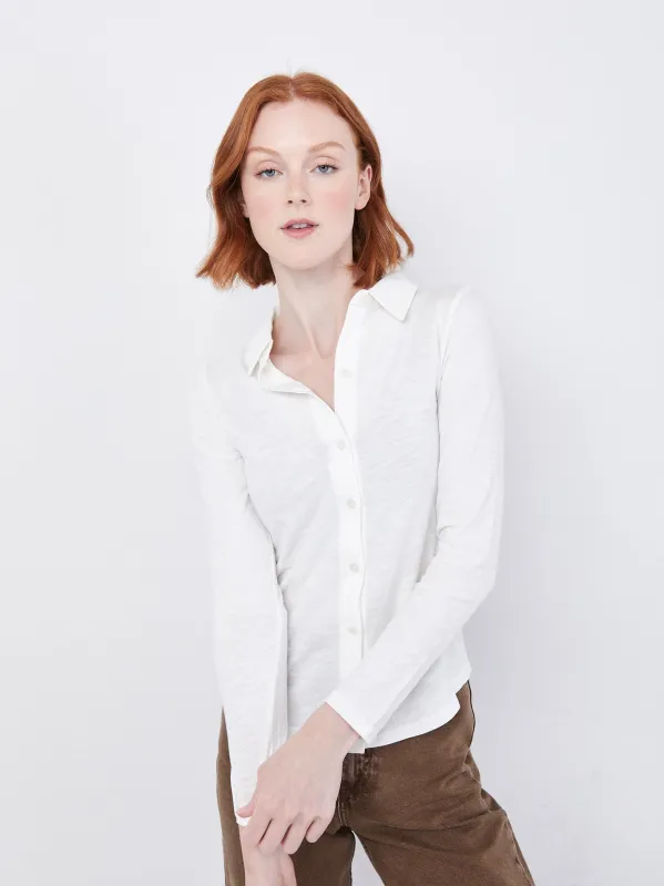 Eileen Fitted Shirt sold by Plenty