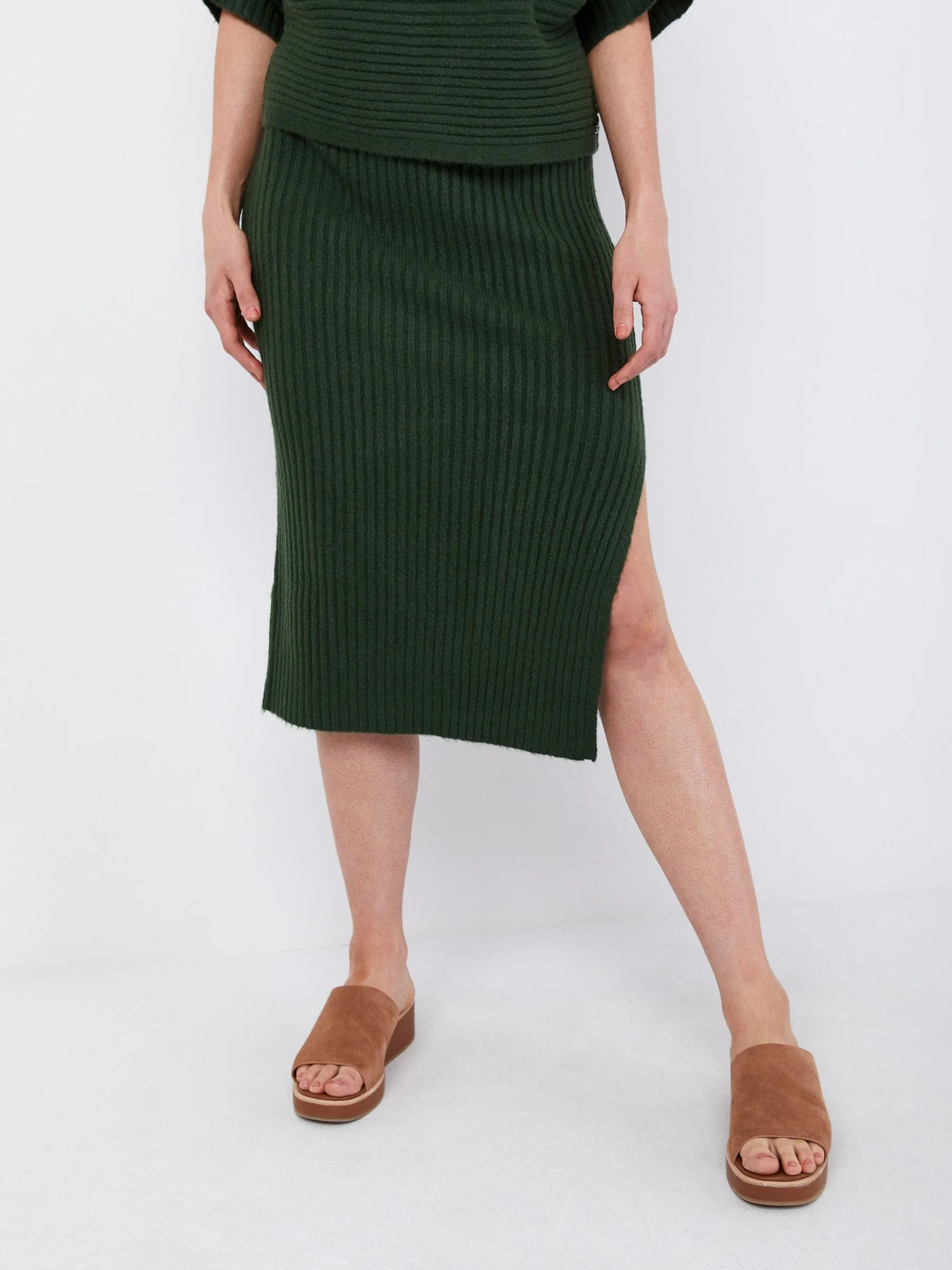 Ribbed Knit Amara Skirt sold by Plenty product image thumbnail 4