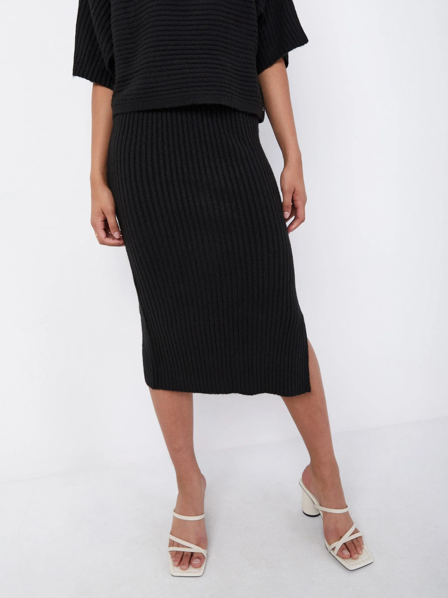 Ribbed Knit Amara Skirt sold by Plenty product image thumbnail 2