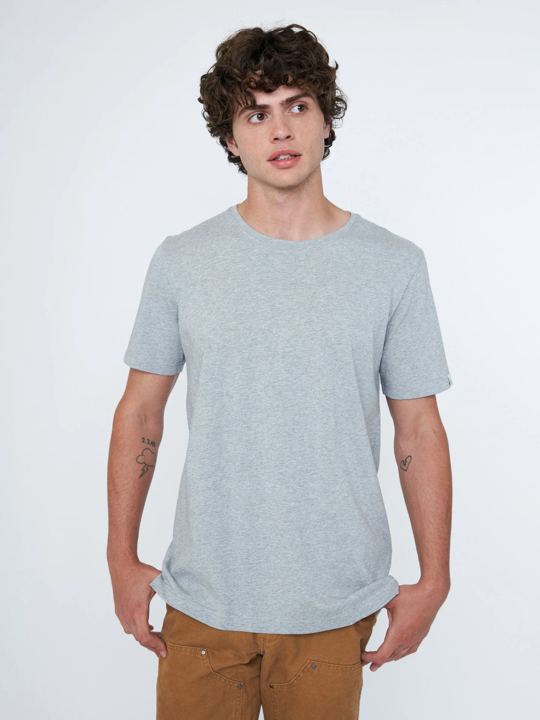 Classic Cotton Jersey Slim Tee sold by Plenty