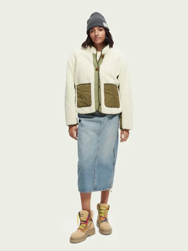Denim Pencil Skirt made by Scotch & Soda