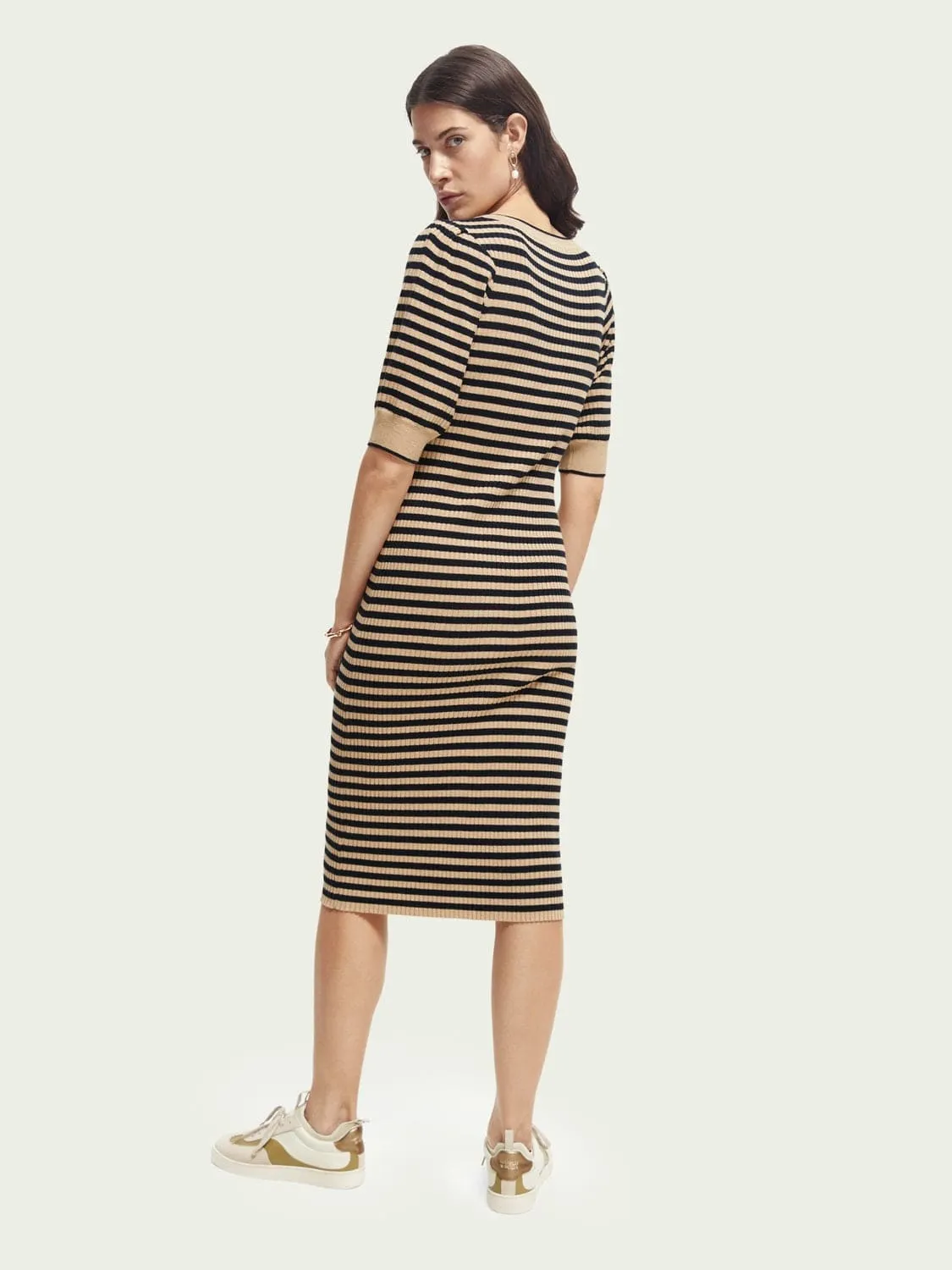 Short Sleeved Rib Knit Dress sold by Plenty product image thumbnail 2