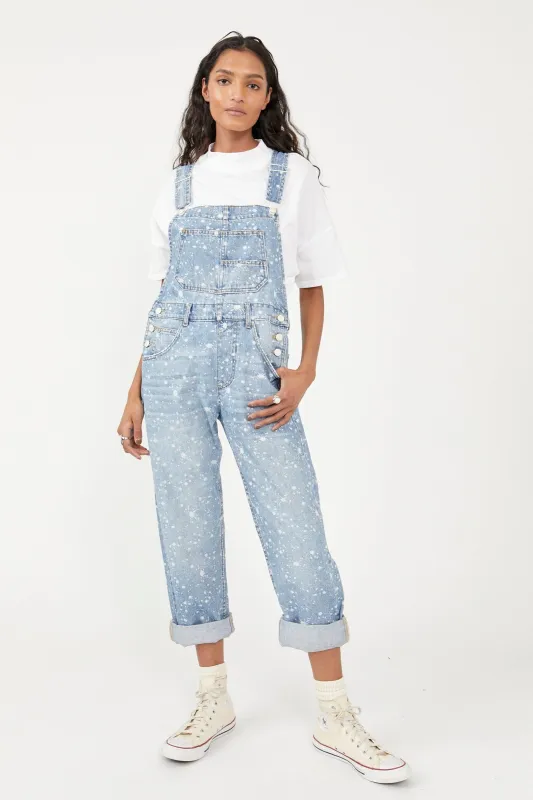 Ziggy Splatter Denim Overall sold by Plenty