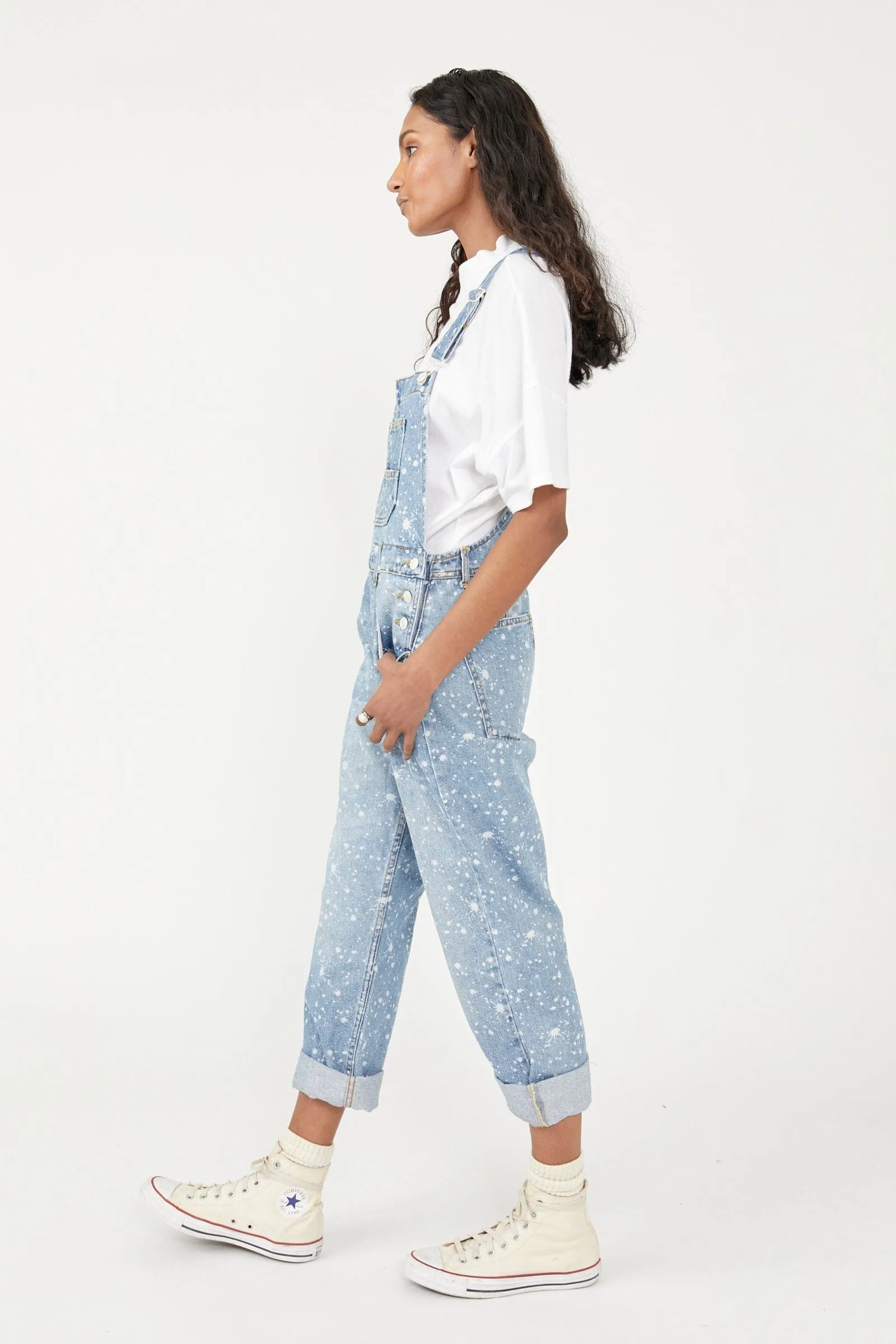 Ziggy Splatter Denim Overall sold by Plenty product image thumbnail 2