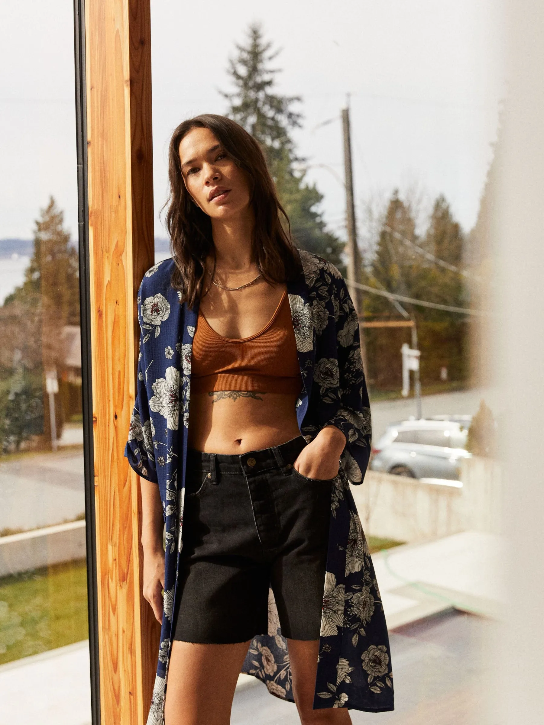 Somerset Mid Thigh Shorts sold by Plenty product image thumbnail 5