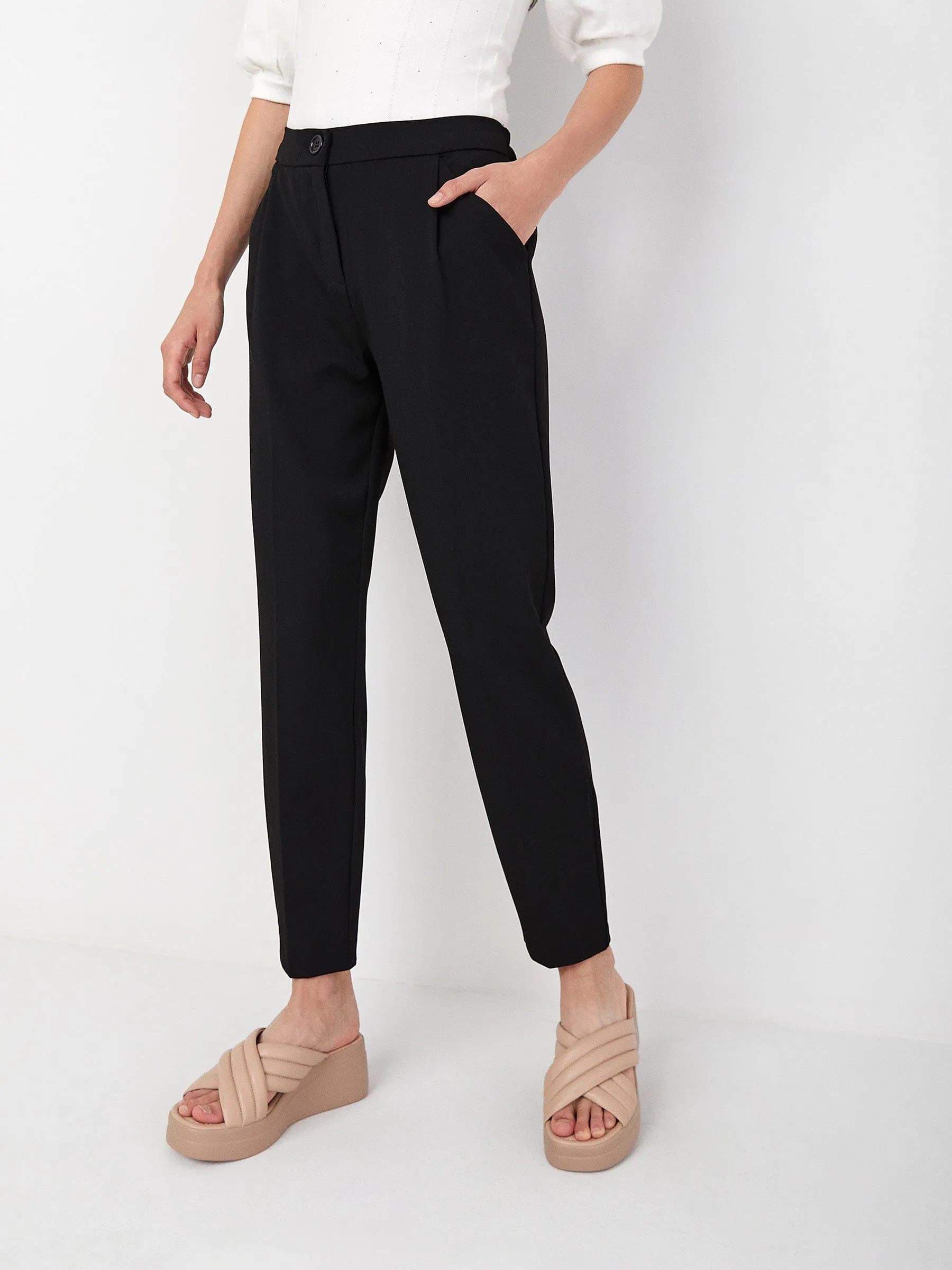 Sylvio Crop Slim Trouser sold by Plenty product image thumbnail 2