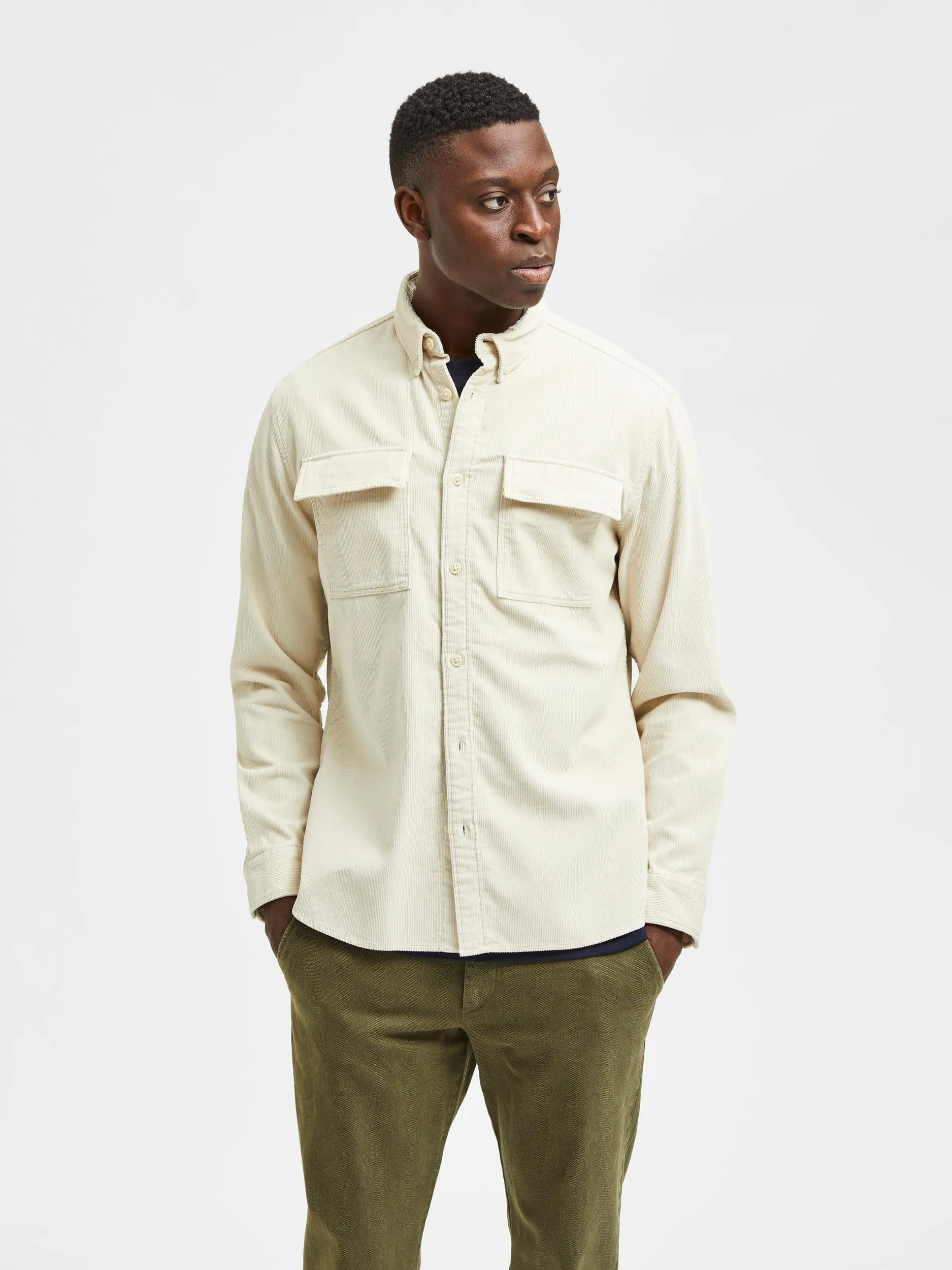 Asgar Cord Shirt sold by Plenty