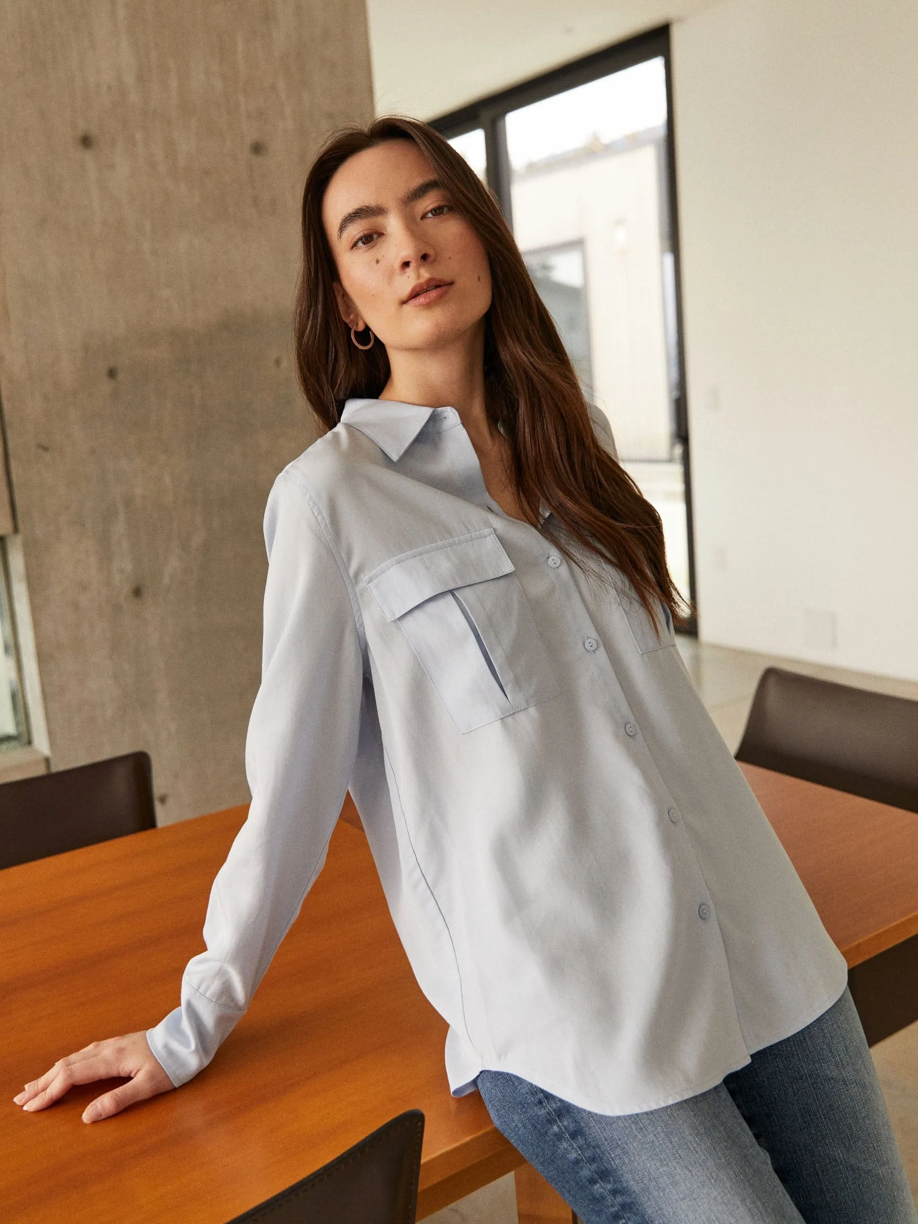 Lyocell Elia Shirt sold by Plenty