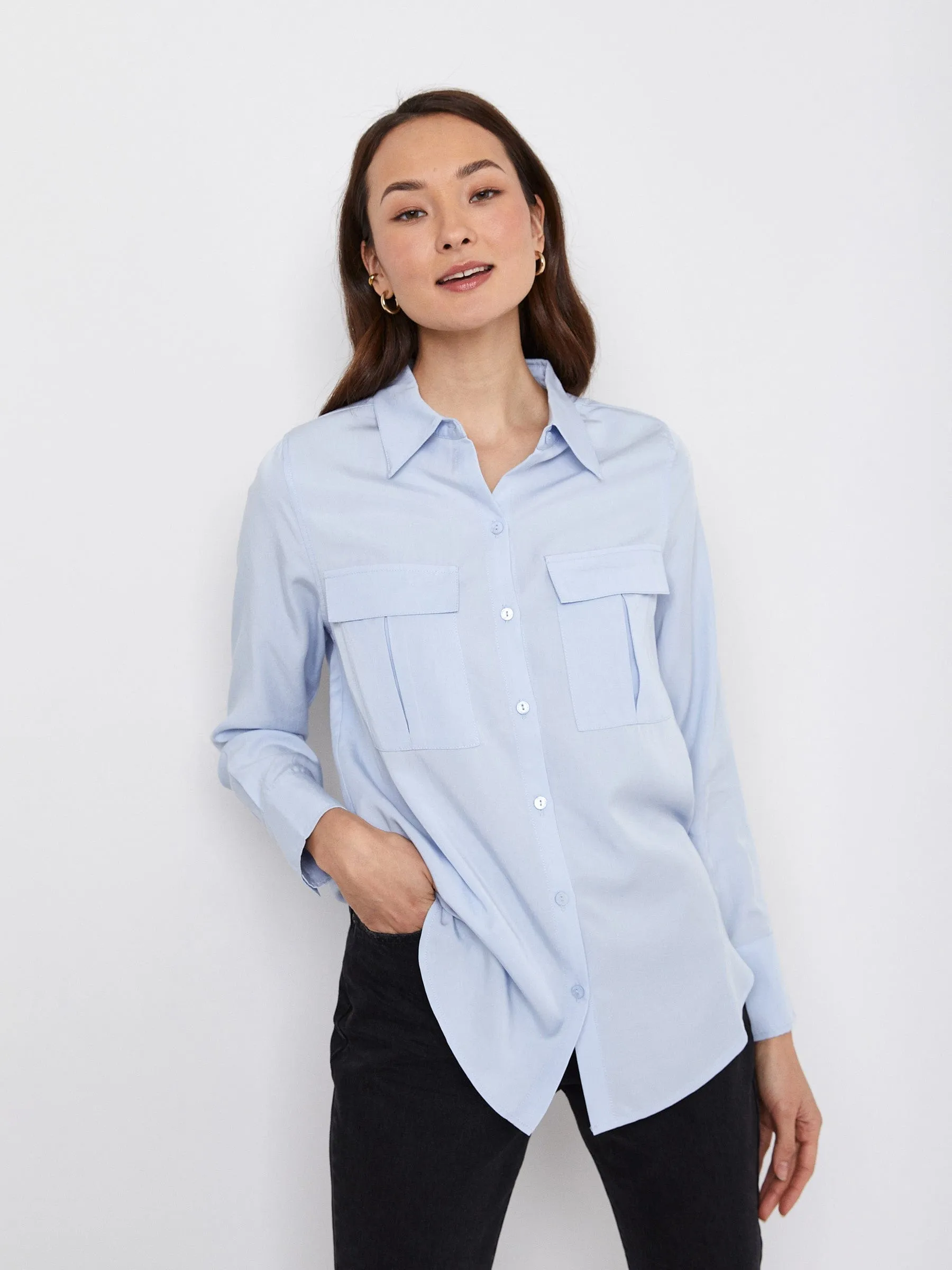 Lyocell Elia Shirt sold by Plenty product image thumbnail 3