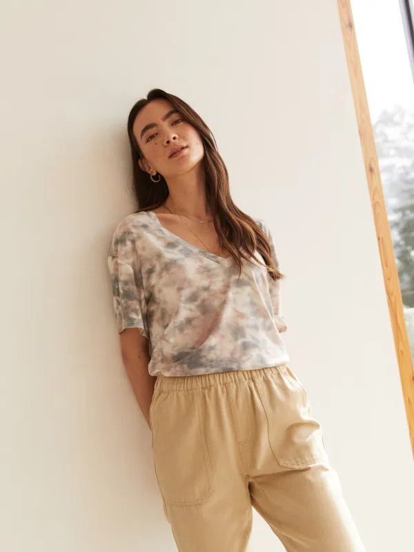 Tie Dye August Loose Tee sold by Plenty