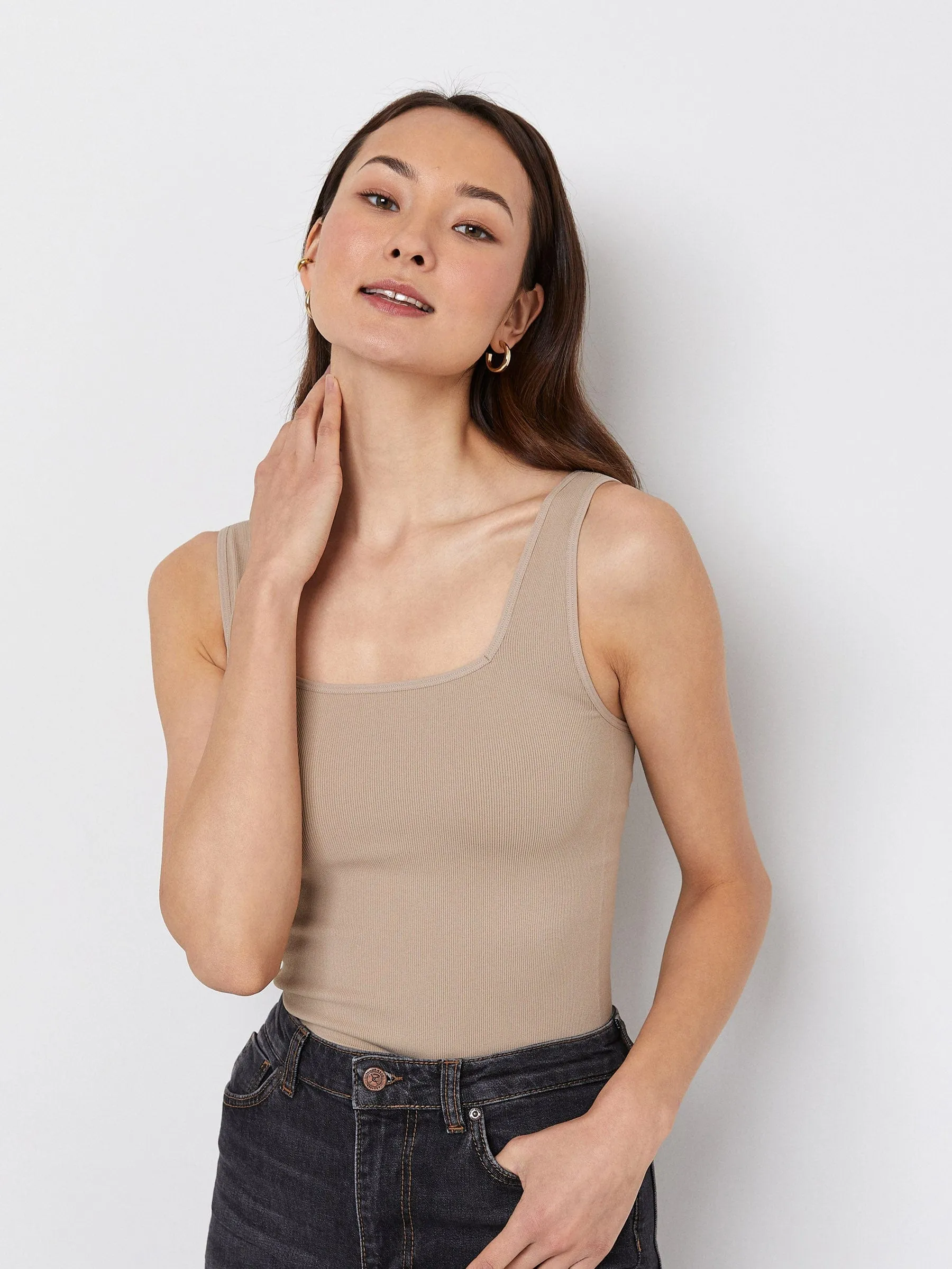 Sam Square Neck Tank sold by Plenty product image thumbnail 3