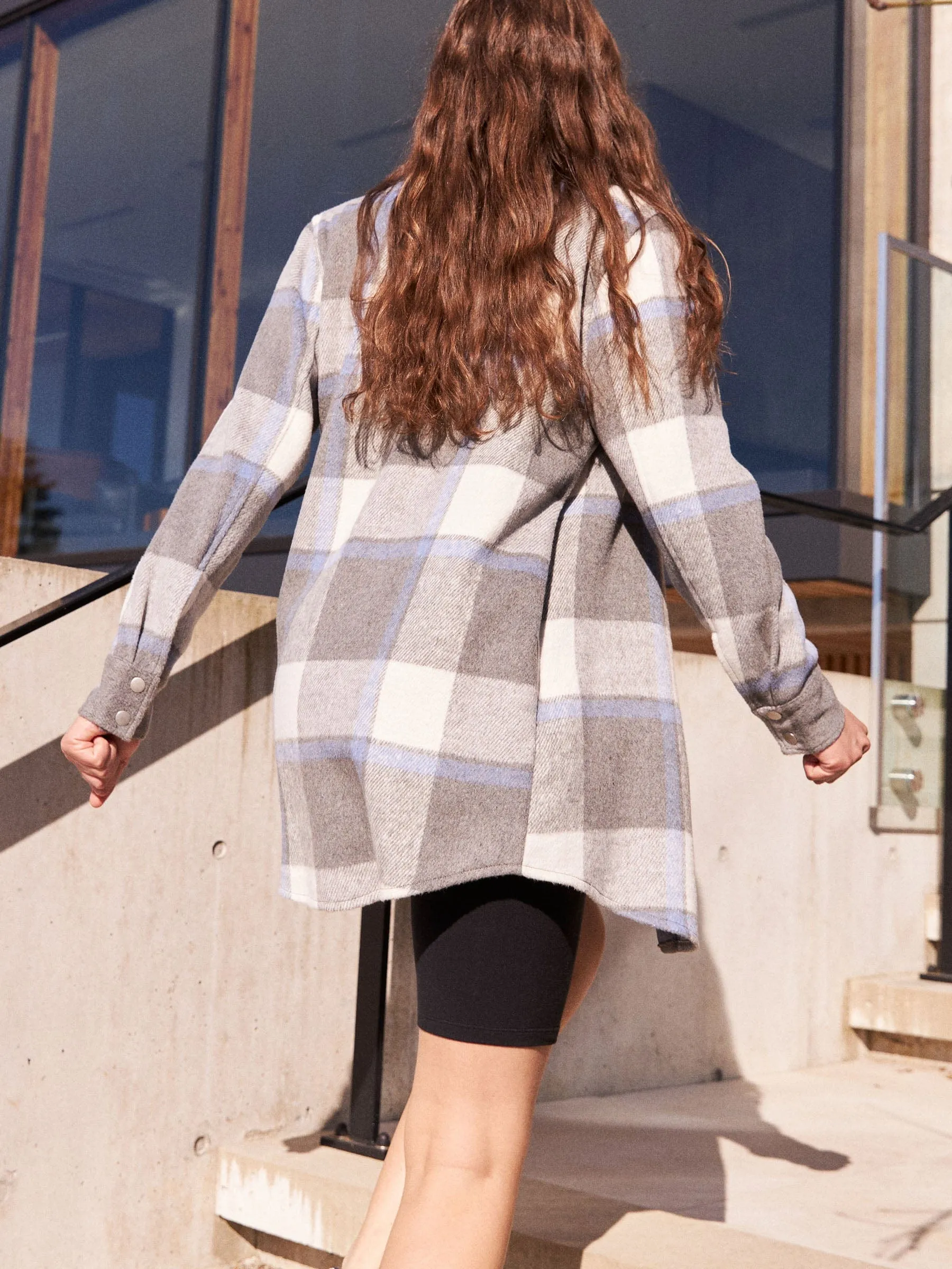 Check Woolblend Eva Shacket sold by Plenty product image thumbnail 2