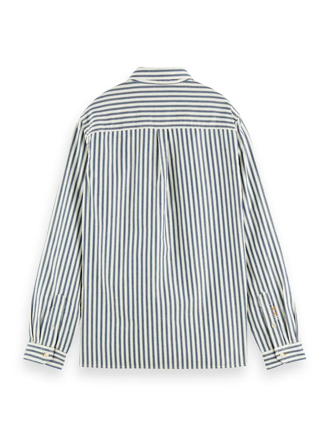 Indigo Stripe 2 Pocket Work Shirt sold by Plenty product image thumbnail 4