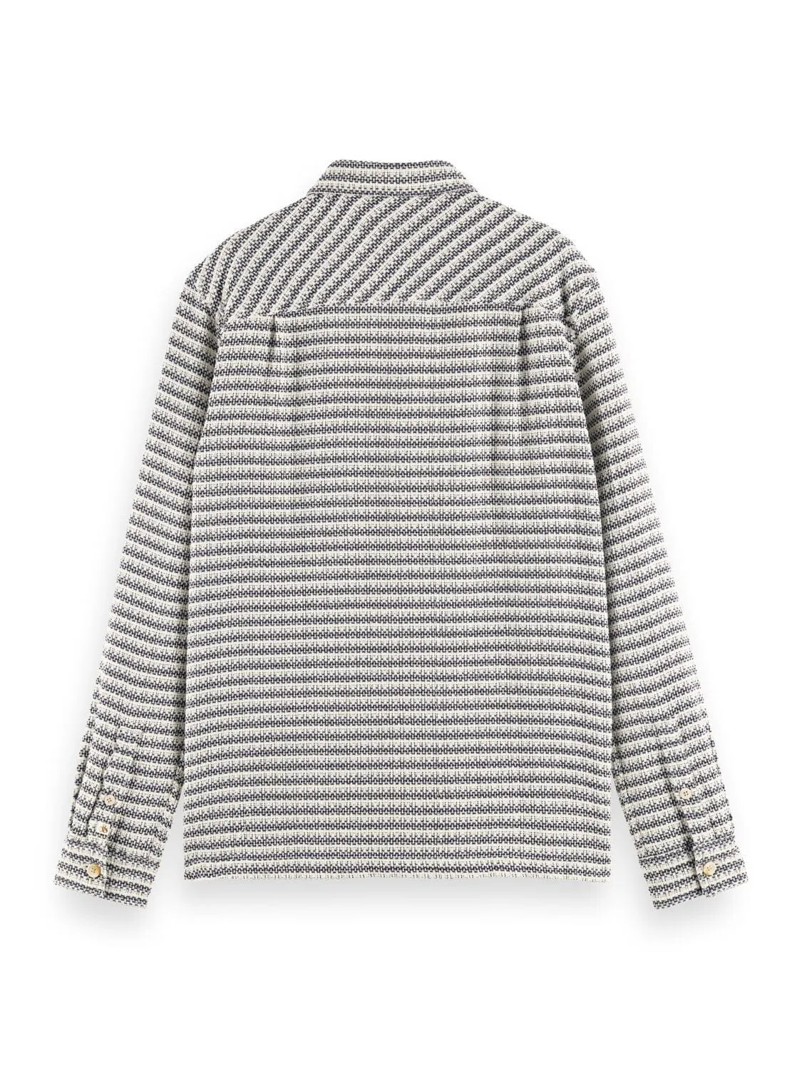 Texture Stripe Overshirt sold by Plenty product image thumbnail 2