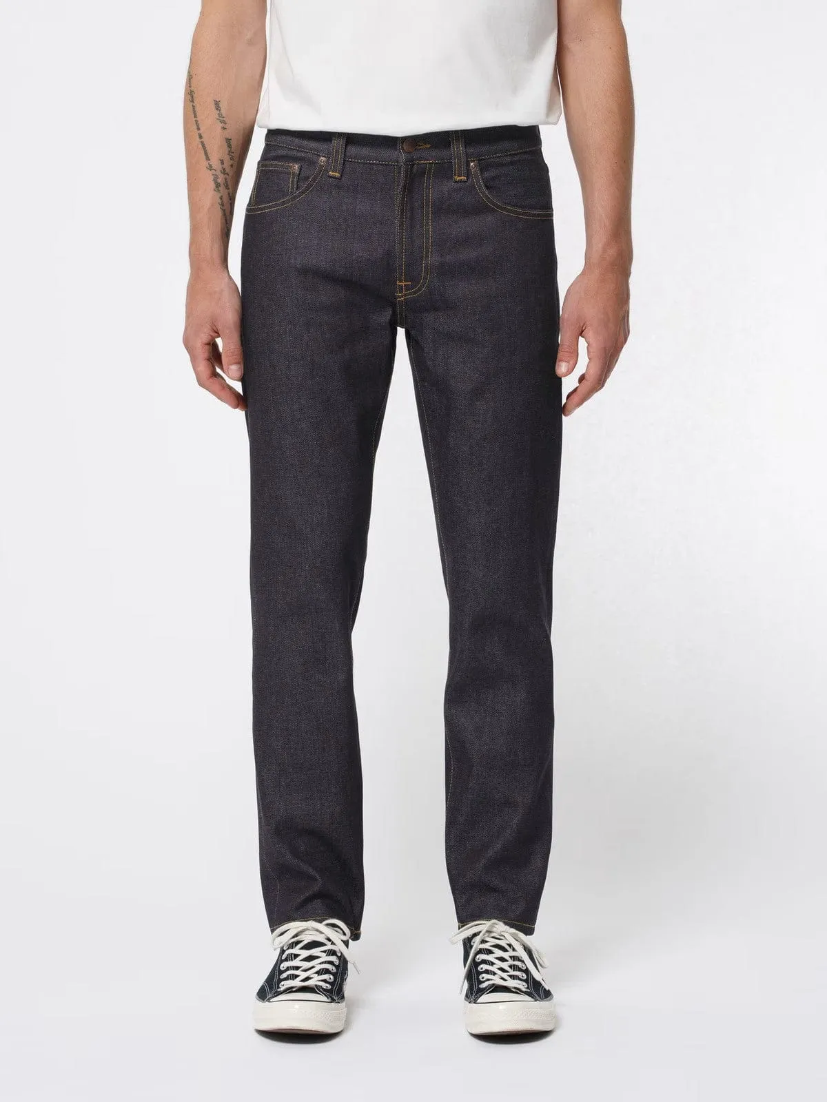 Gritty Jackson Rigid Denim sold by Plenty