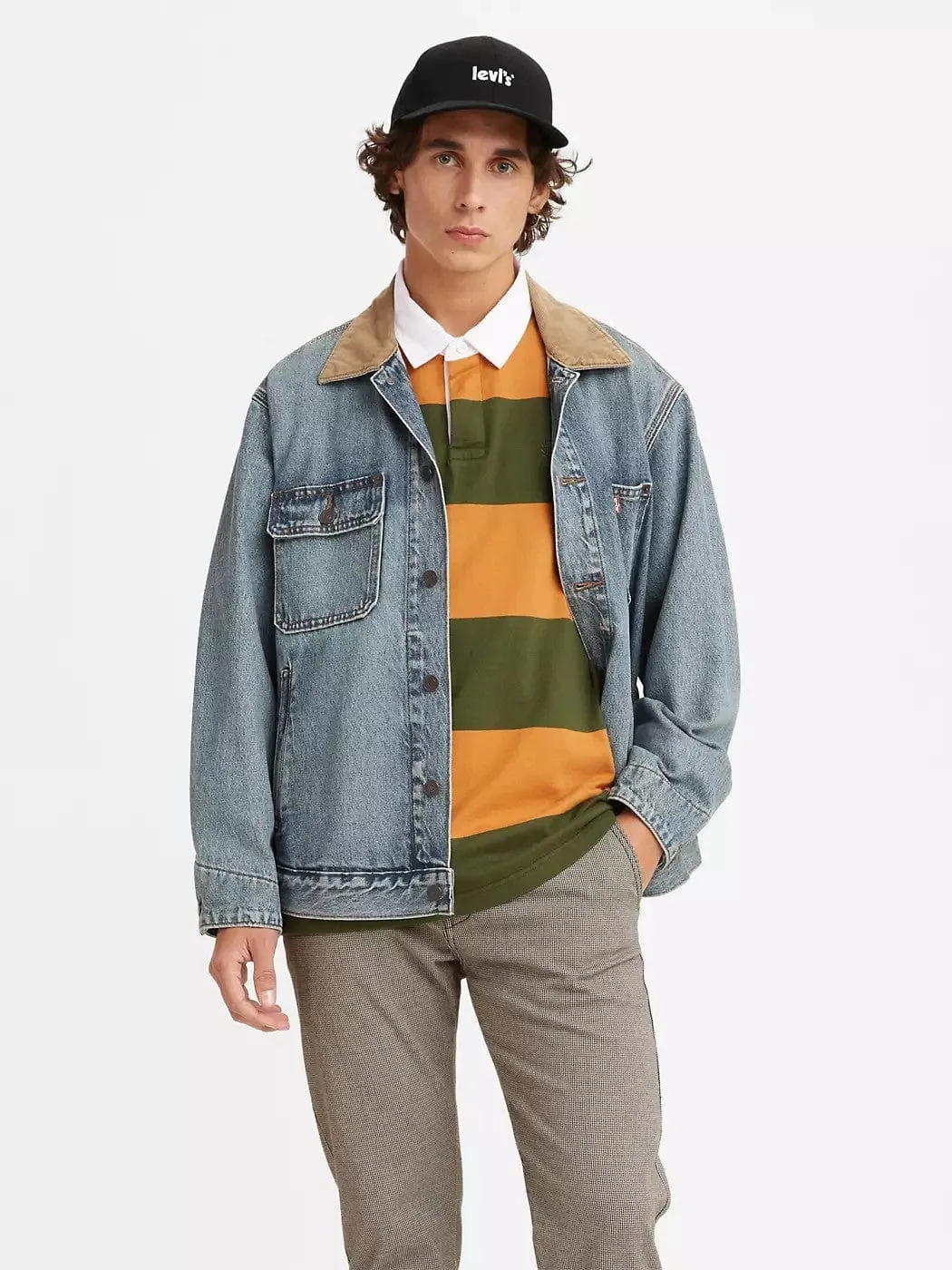 Sunset Trucker Jacket sold by Plenty