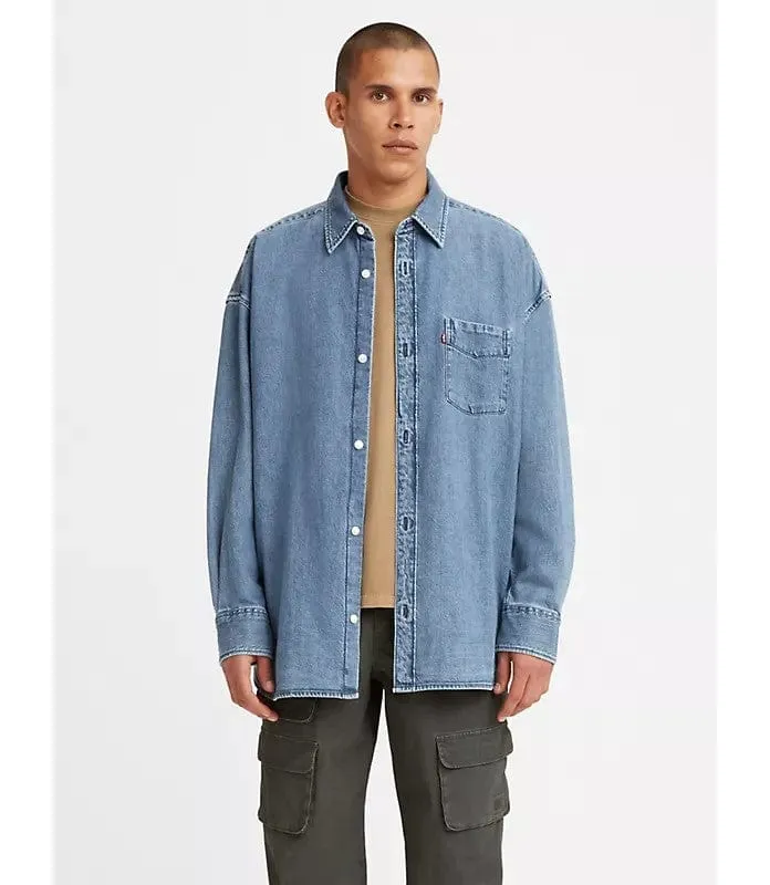 Slouchy Pocket Shirt sold by Plenty