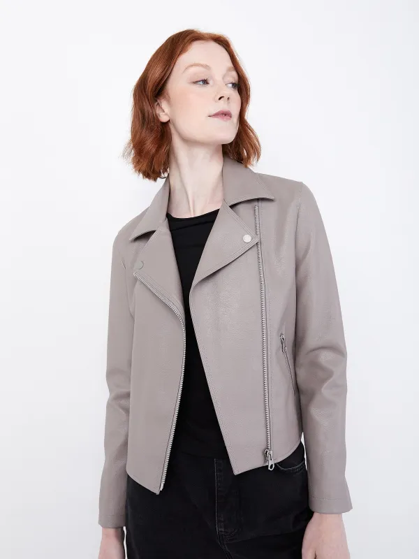Vegan Leather Billie Jacket sold by Plenty