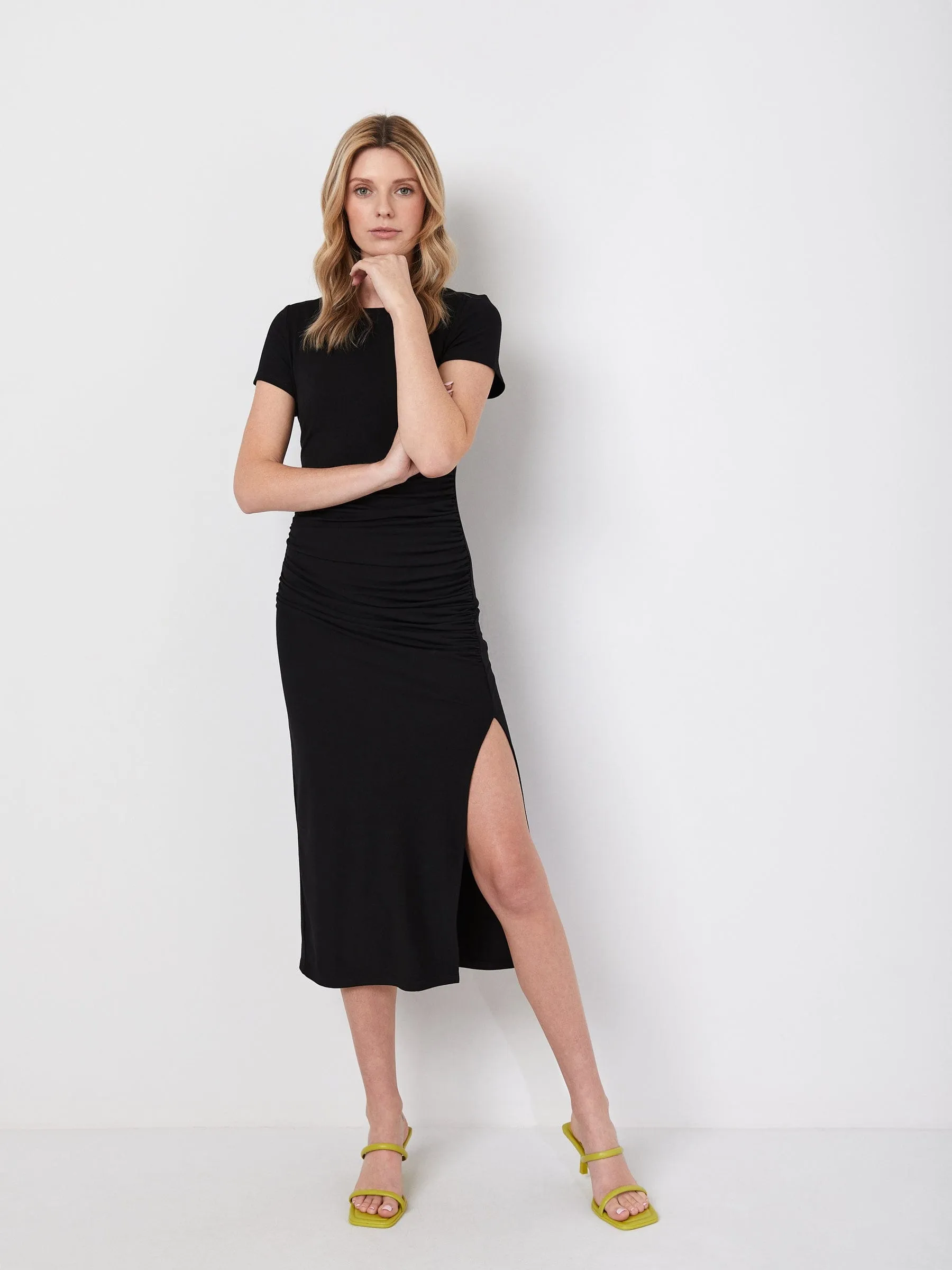 Hope Ruched Dress sold by Plenty