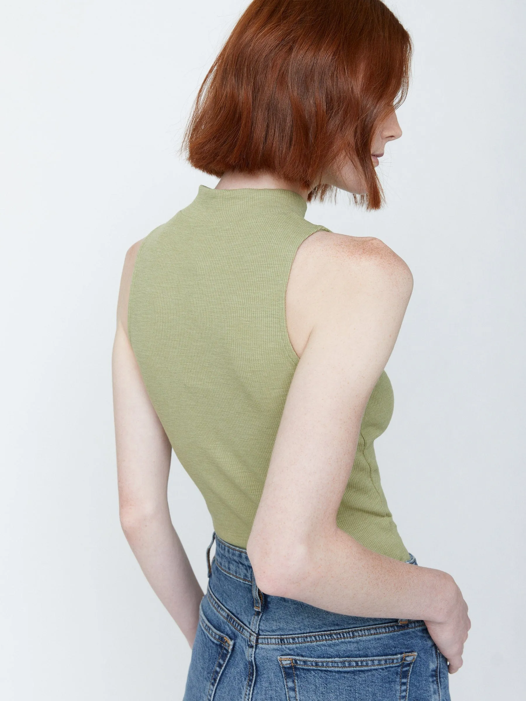 Rayne Mockneck Crop Top sold by Plenty product image thumbnail 2