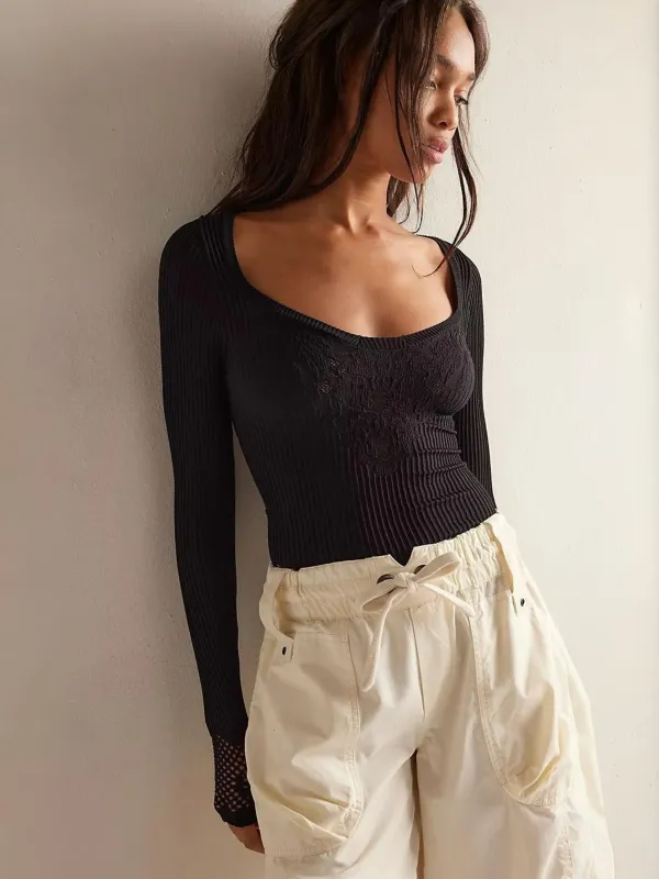 Dynamic Duo Longsleeve Top sold by Plenty