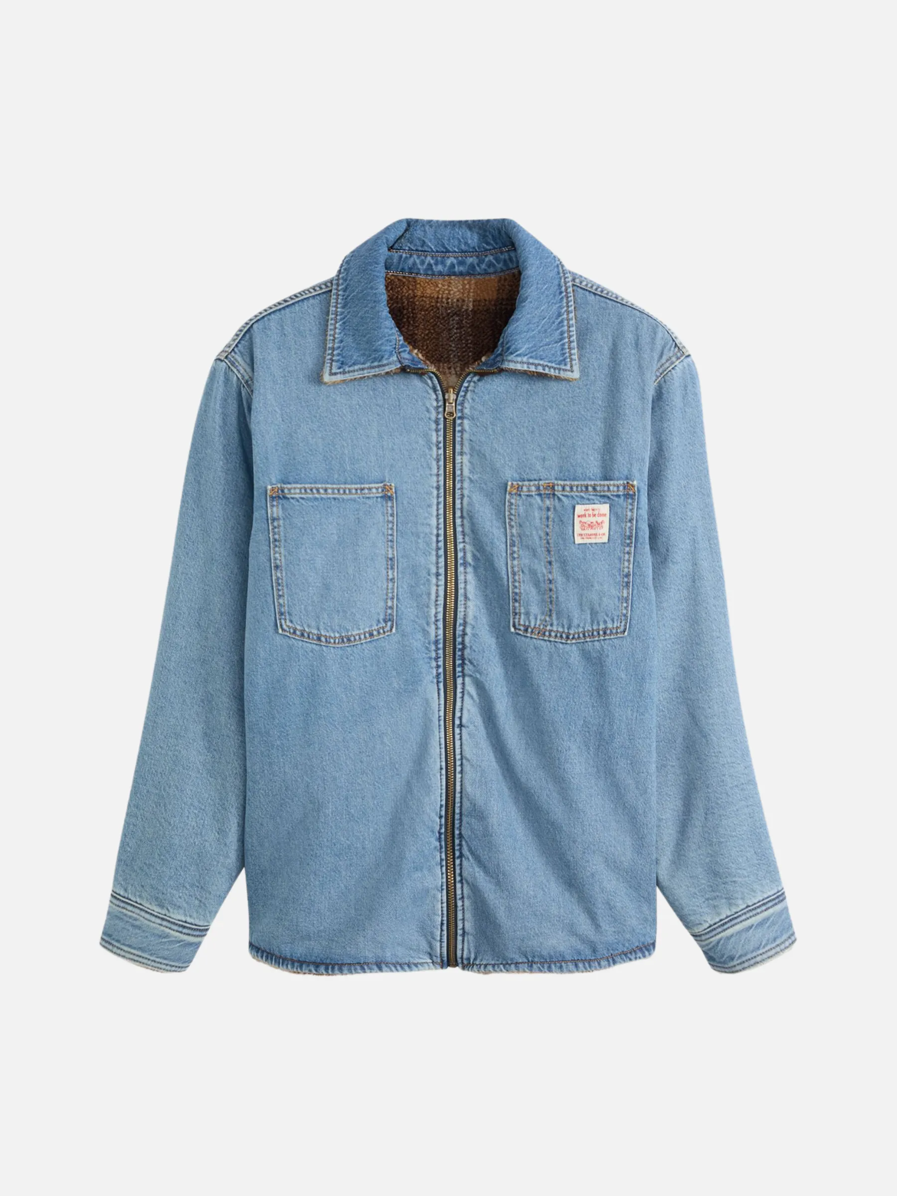 Reversible Denim Jacket sold by Plenty