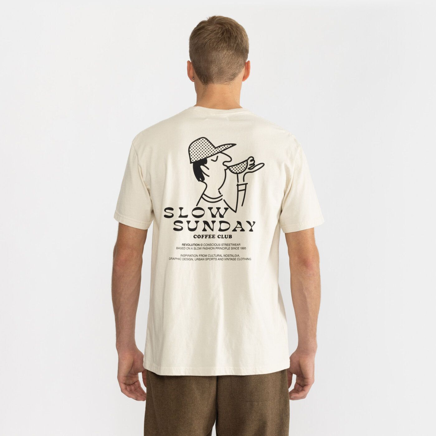 Coffee Loose T-Shirt sold by Plenty product image thumbnail 3